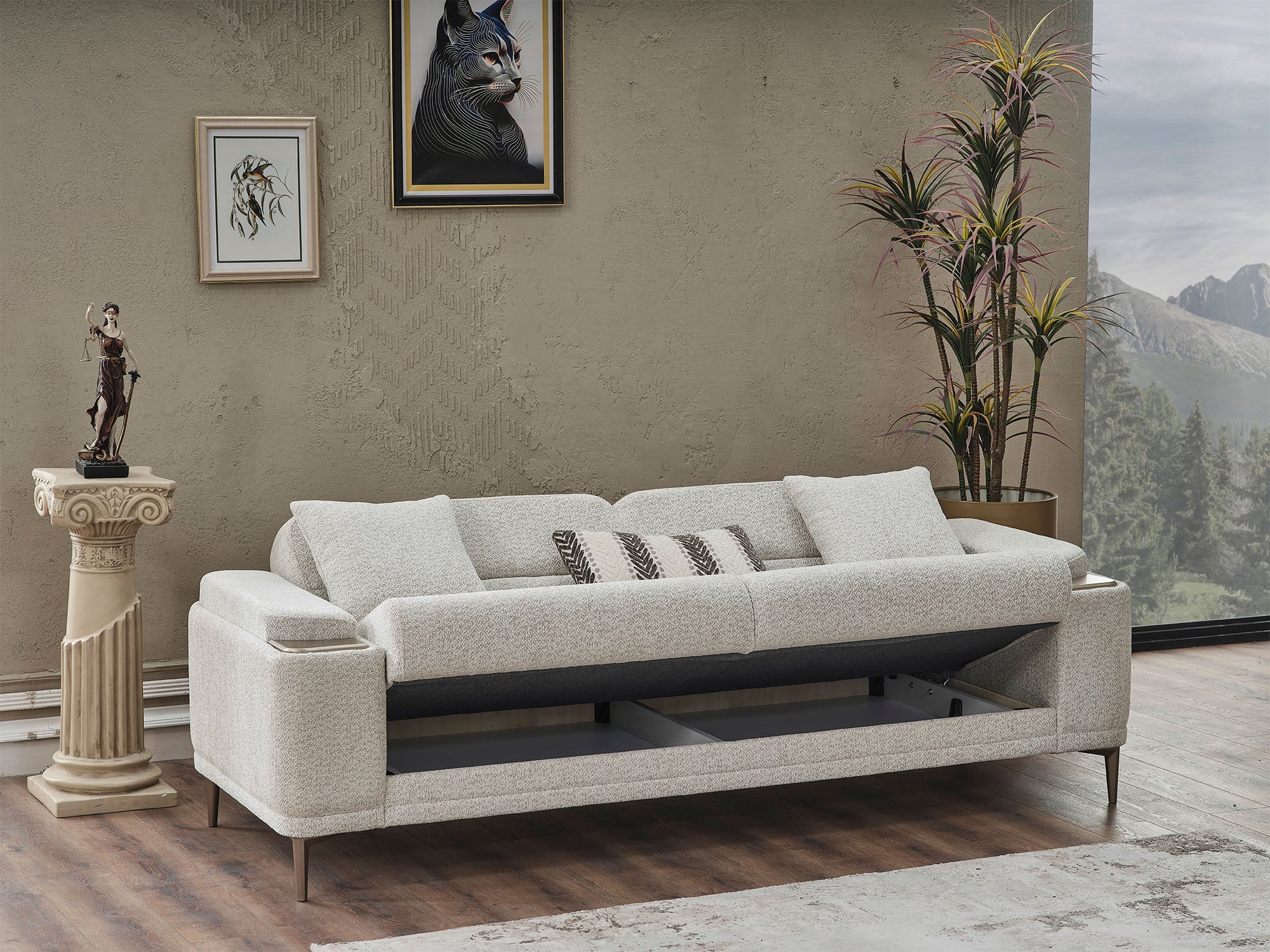 Abant Convertible Loveseat