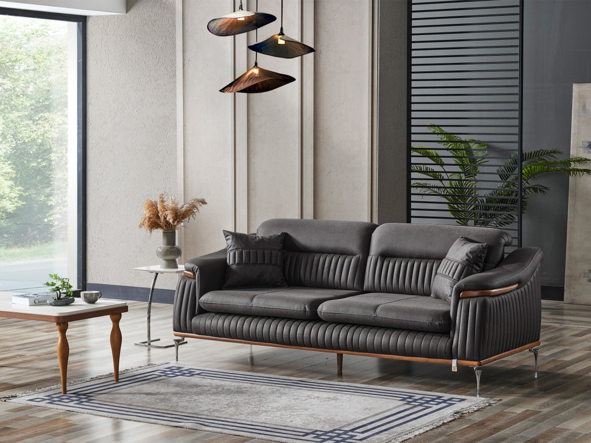 Ahsen Convertible Loveseat