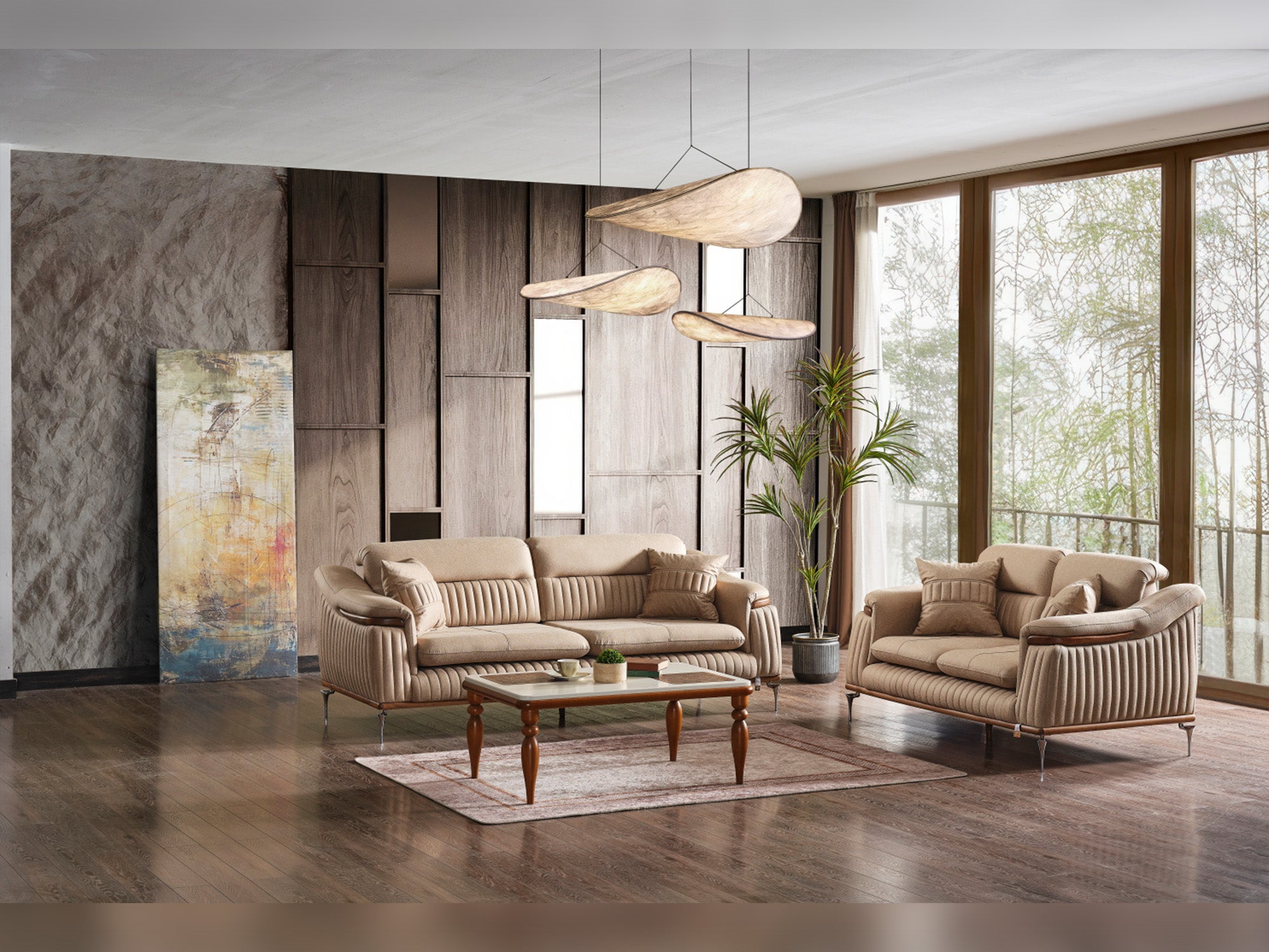 Ahsen Convertible Sofa