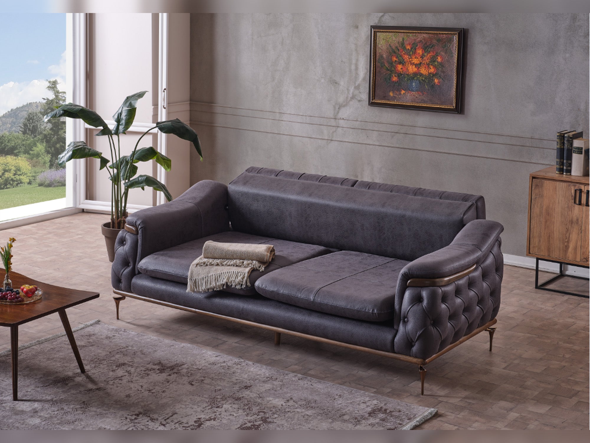 Akik 3-pieces (Sofa & Loveseat & Chair) Livingroom