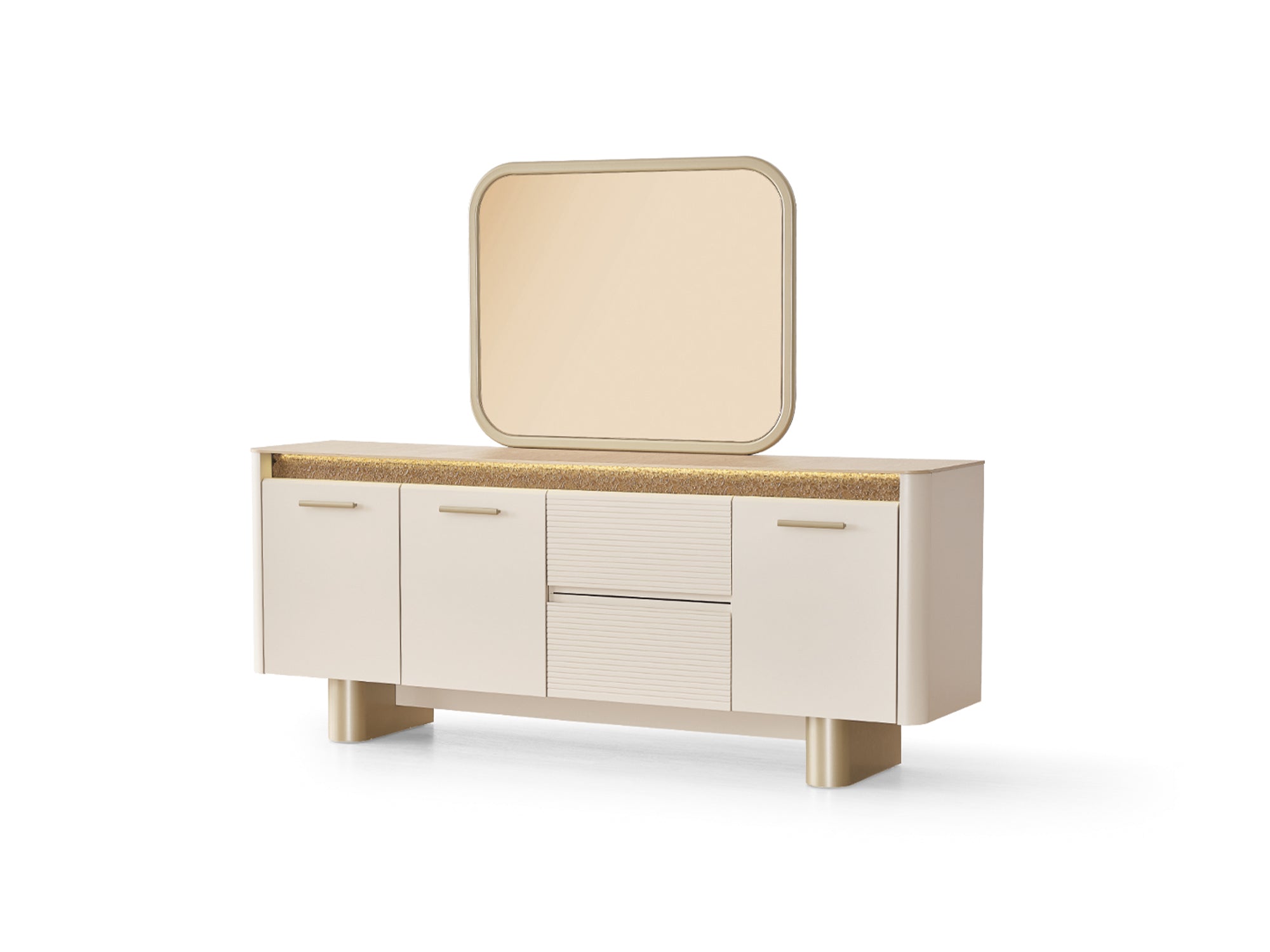 Alessa Al Consol With Mirror