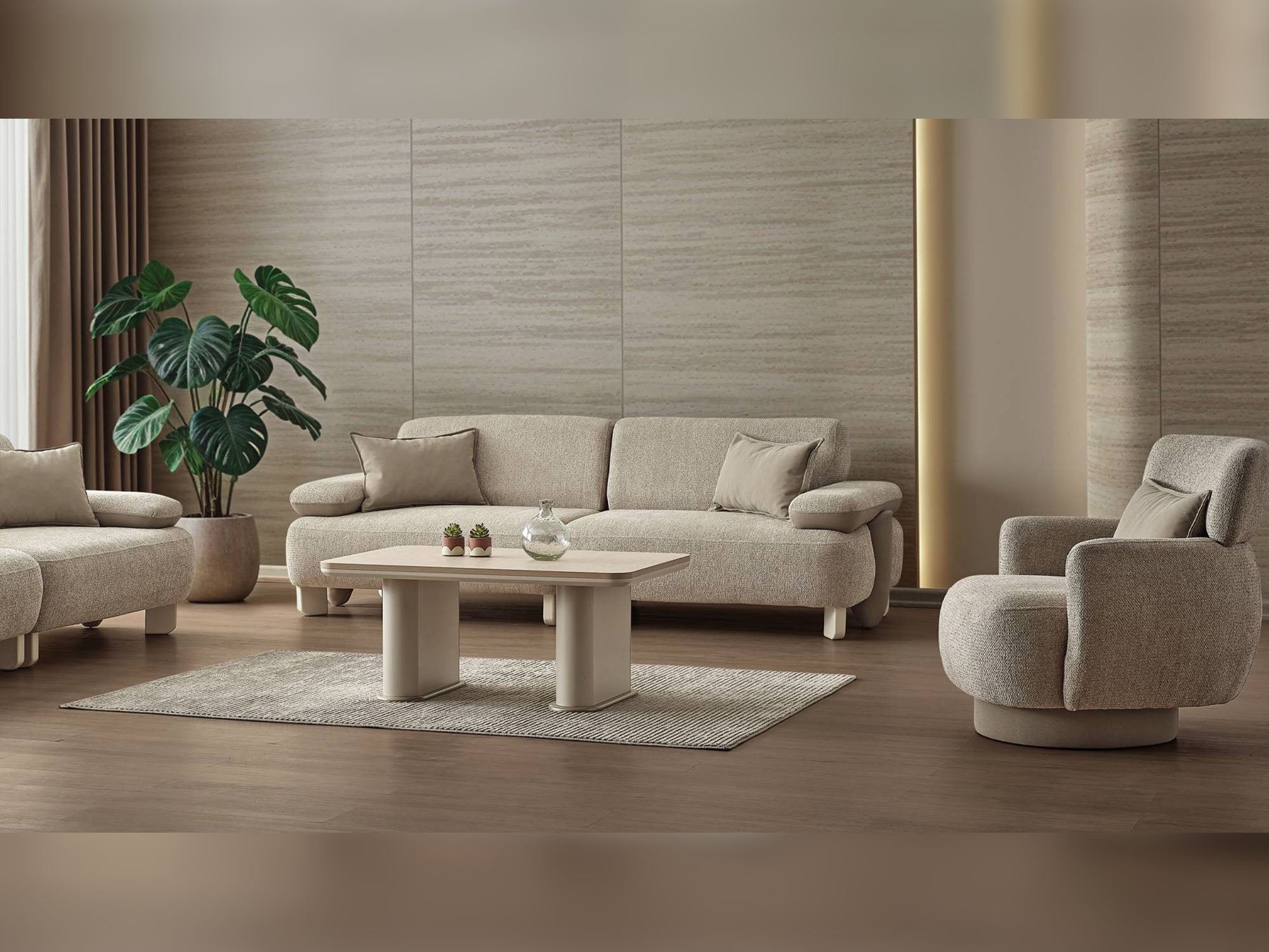 Alessa Al Convertible Sofa