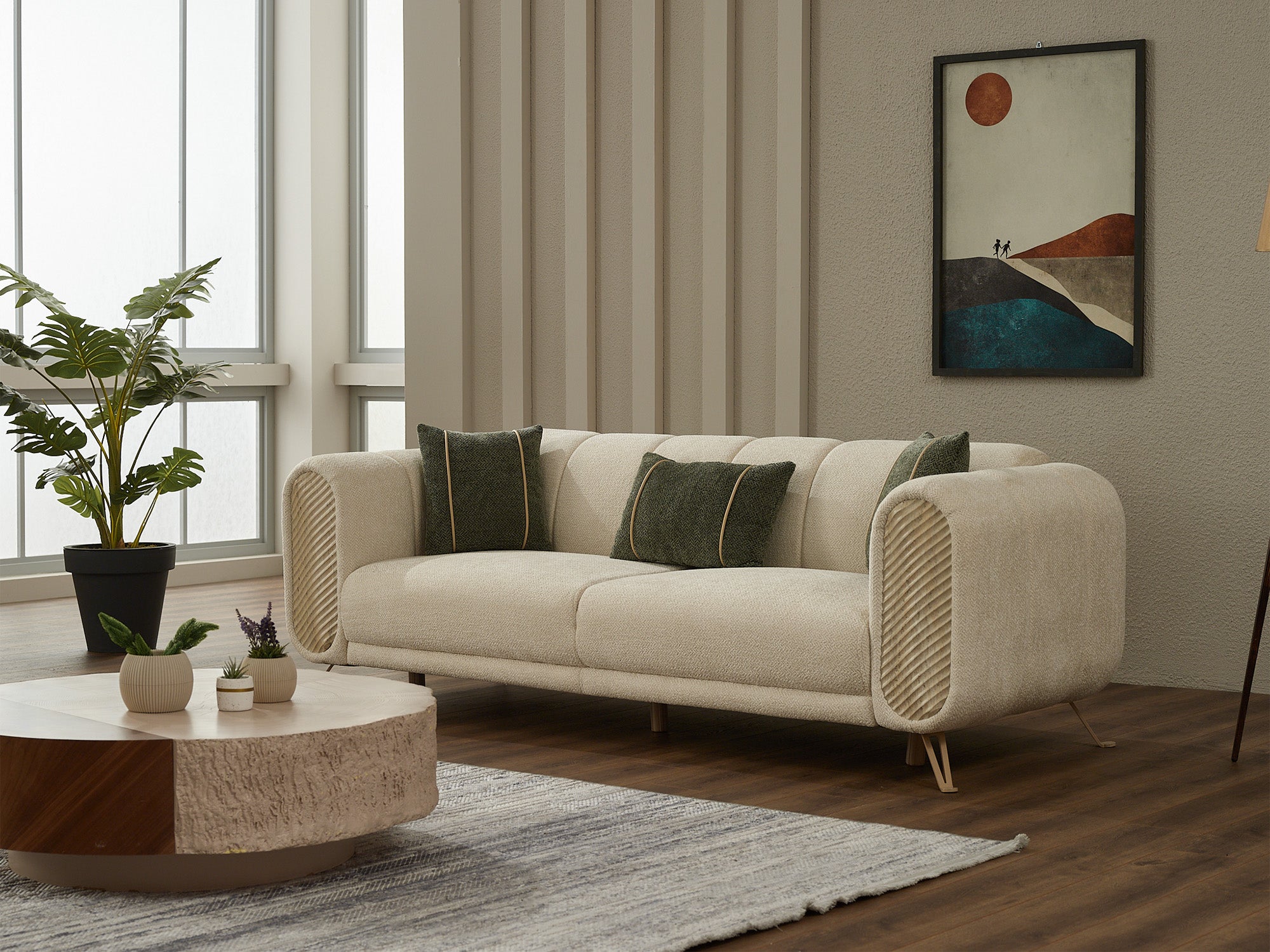 Alfa Stationary Loveseat