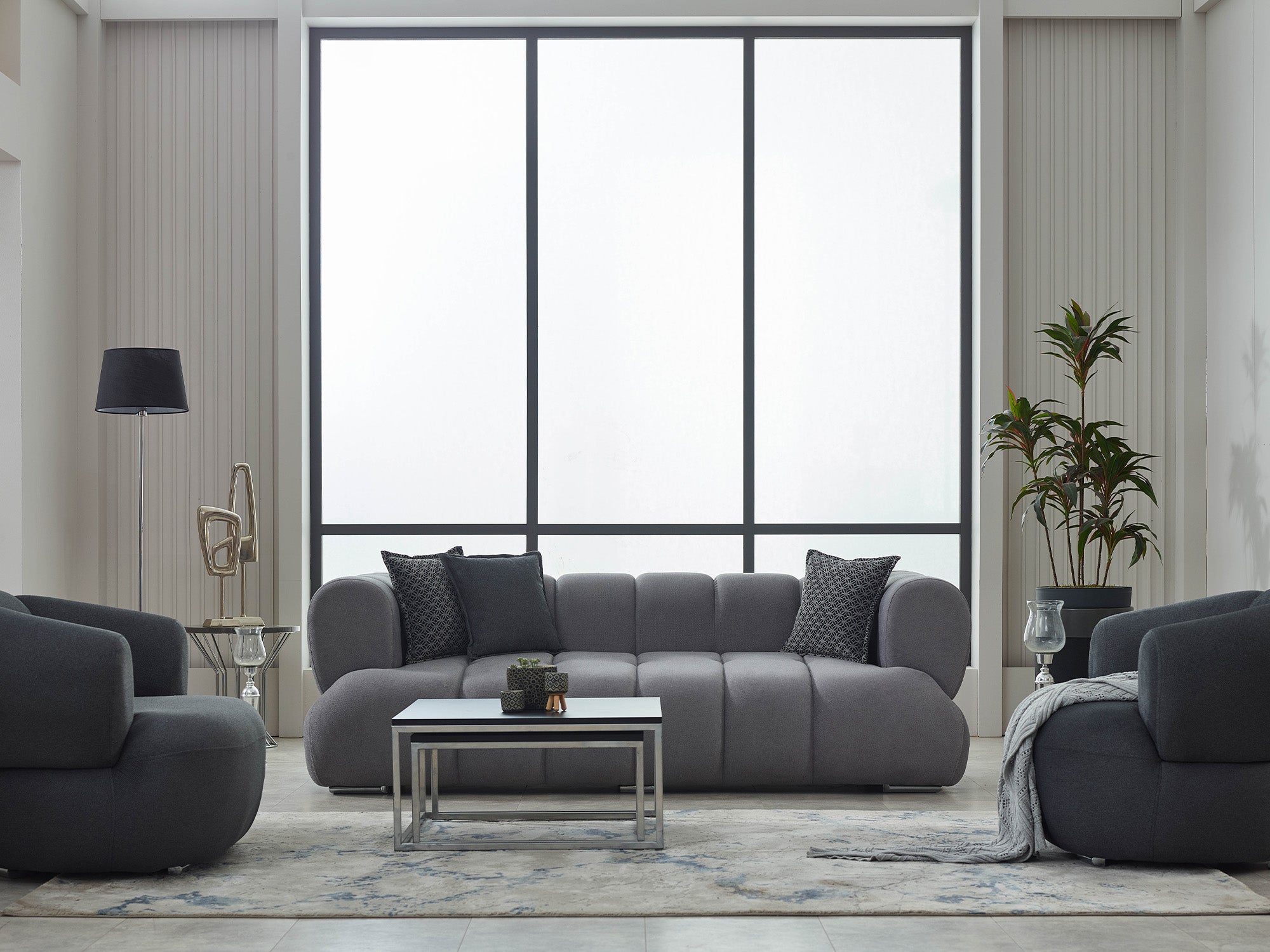 Arthur 3-pieces (Sofa & Loveseat & Chair) Livingroom