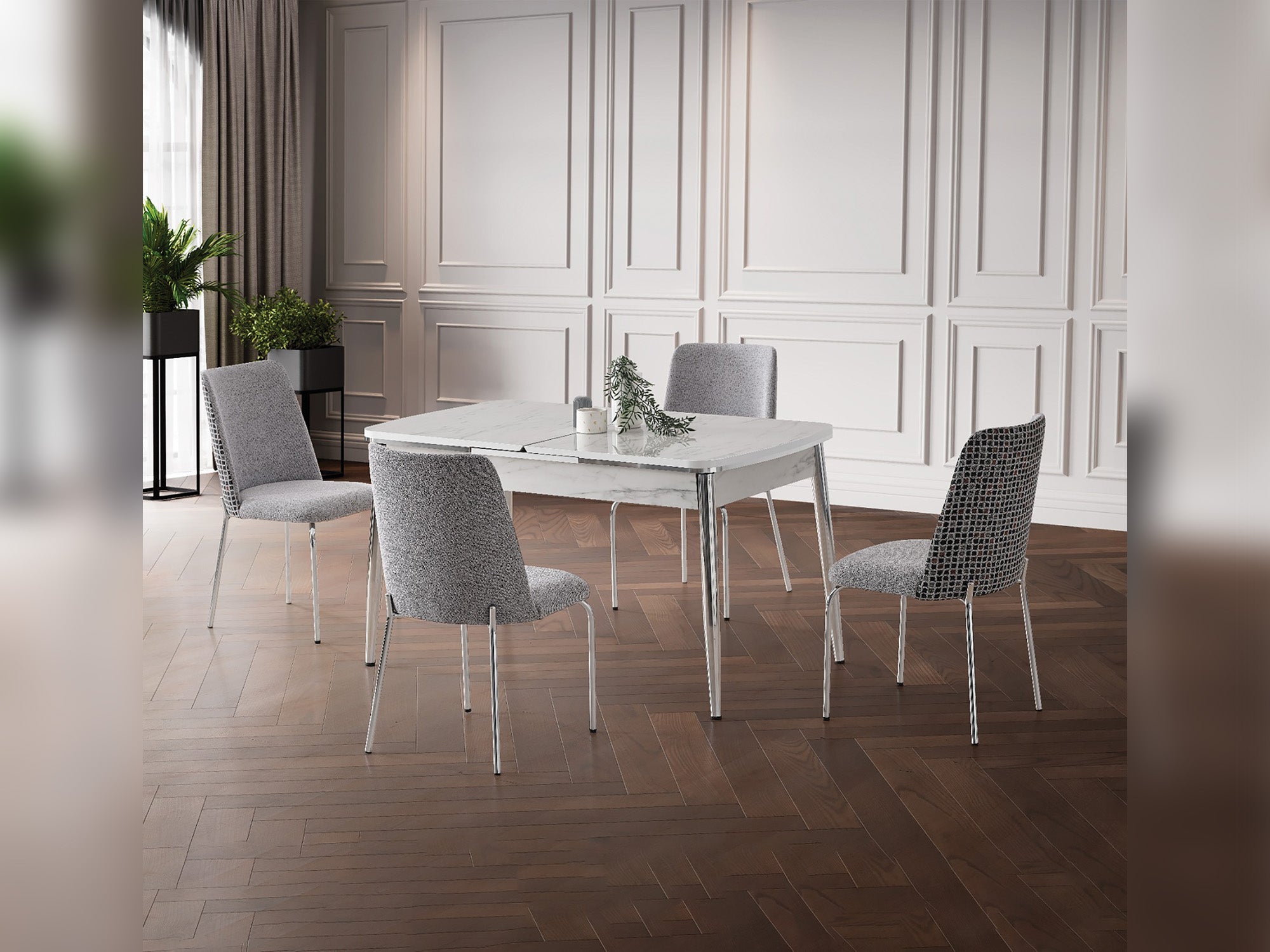 Inci Diningroom (Dining Table & 6 Dining Chair)