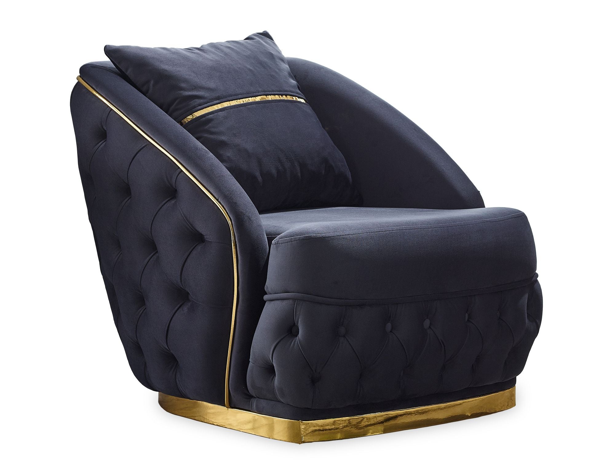 Arizona 3-pieces (Sofa & Loveseat & Chair) Livingroom Set Anthracite