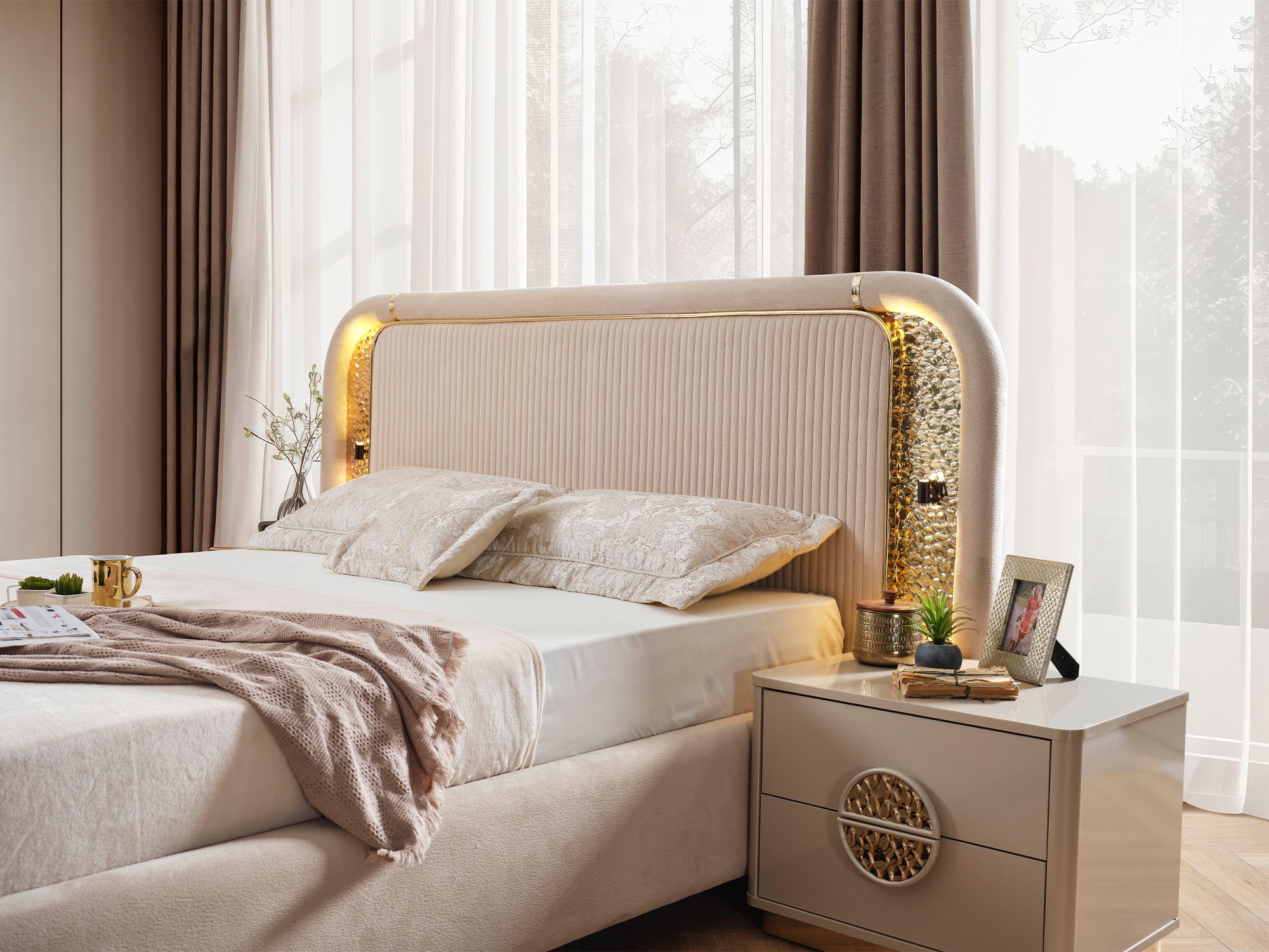 Armoni Elf Nightstand (2PCS)