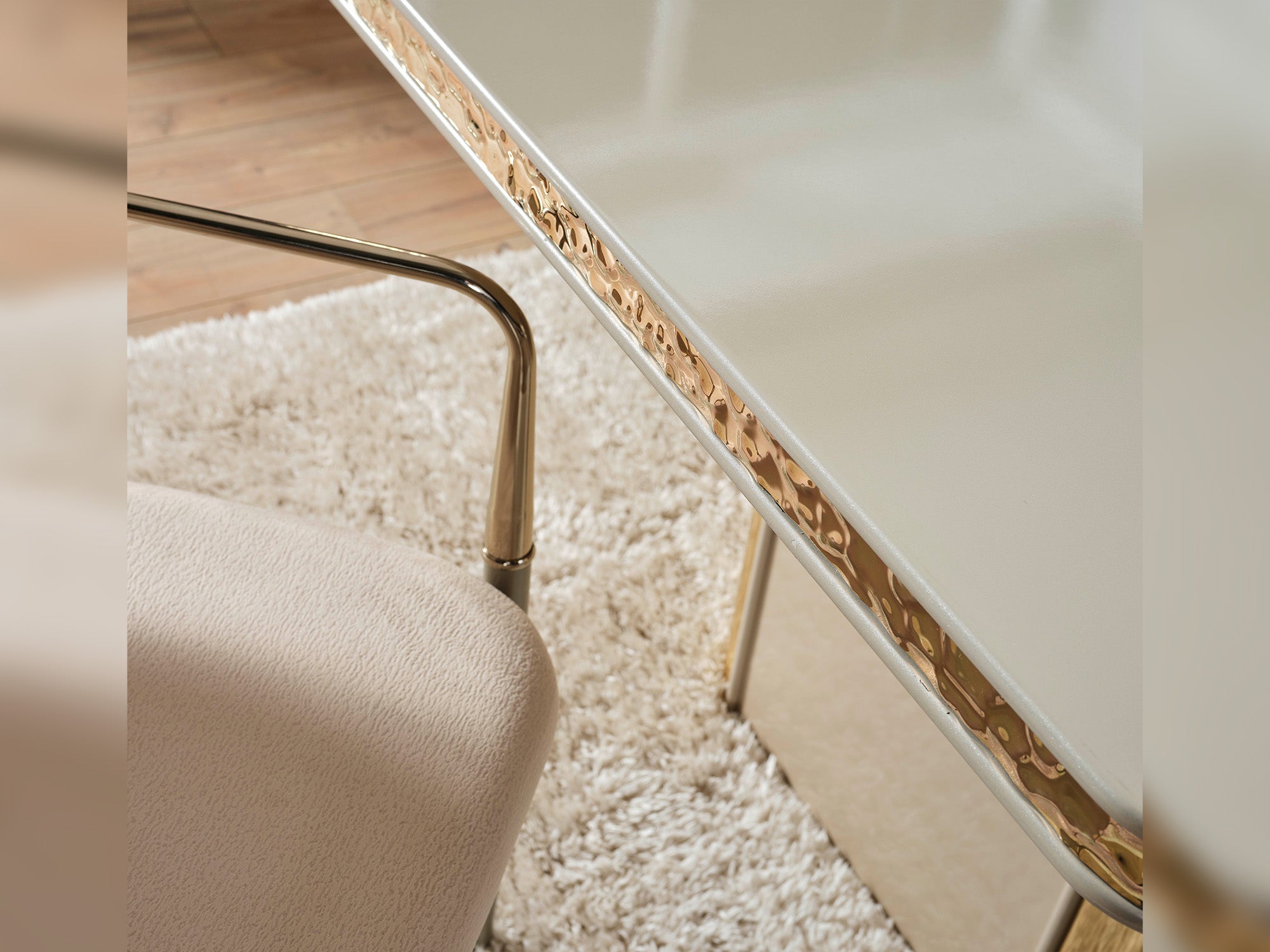 Armoni Elf Diningroom (Consol With Mirror & Dining Table & 6 Dining Chair)