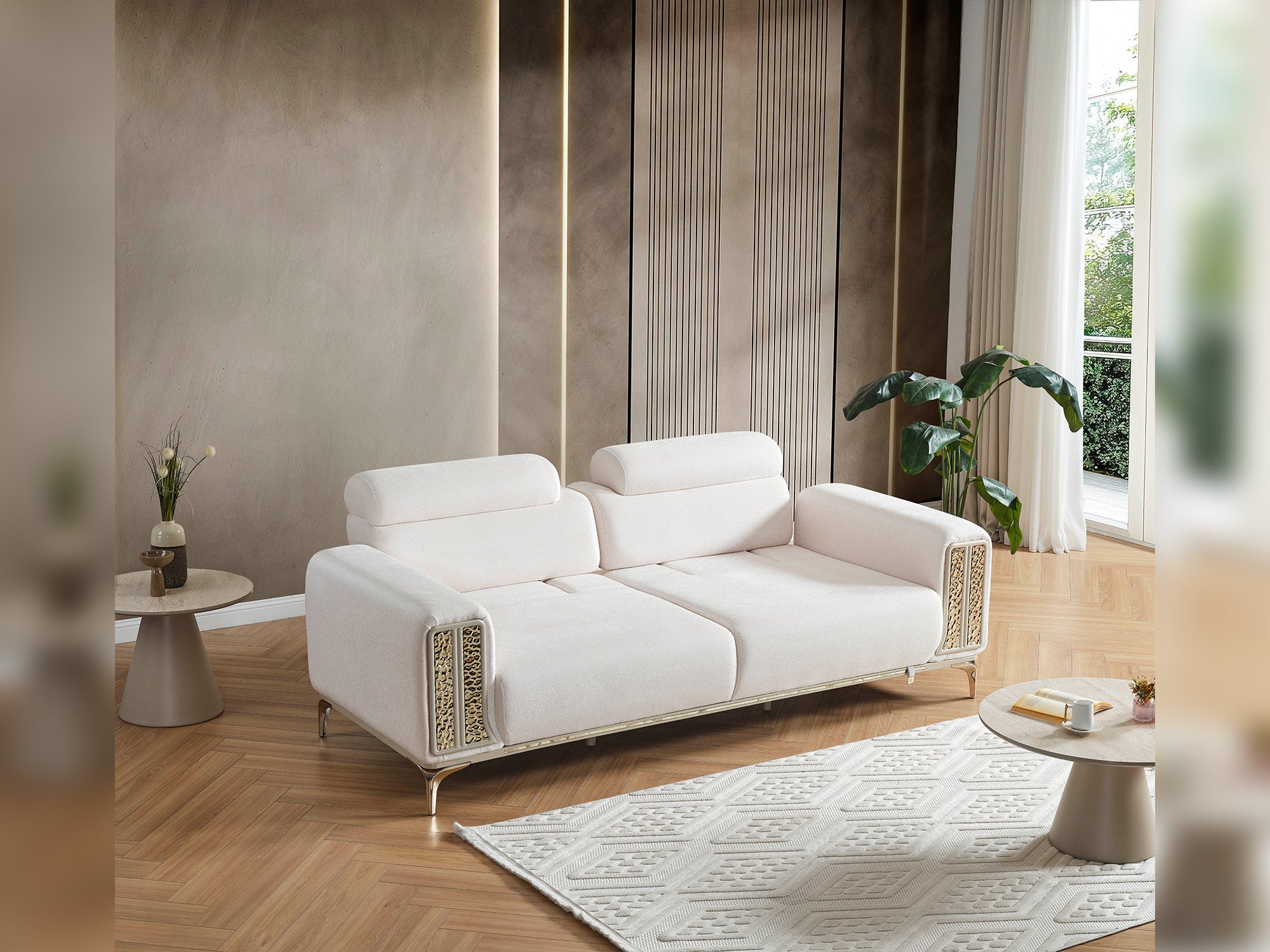Armoni Elf 3-pieces (Sofa & Loveseat & Chair) Livingroom