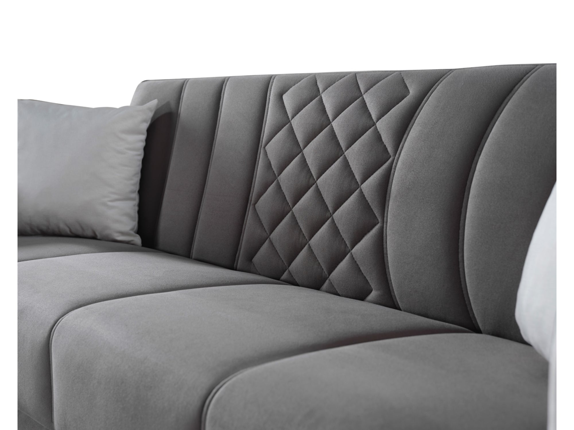Berre 3-pieces (Sofa & Loveseat & Chair) Livingroom Set Grey