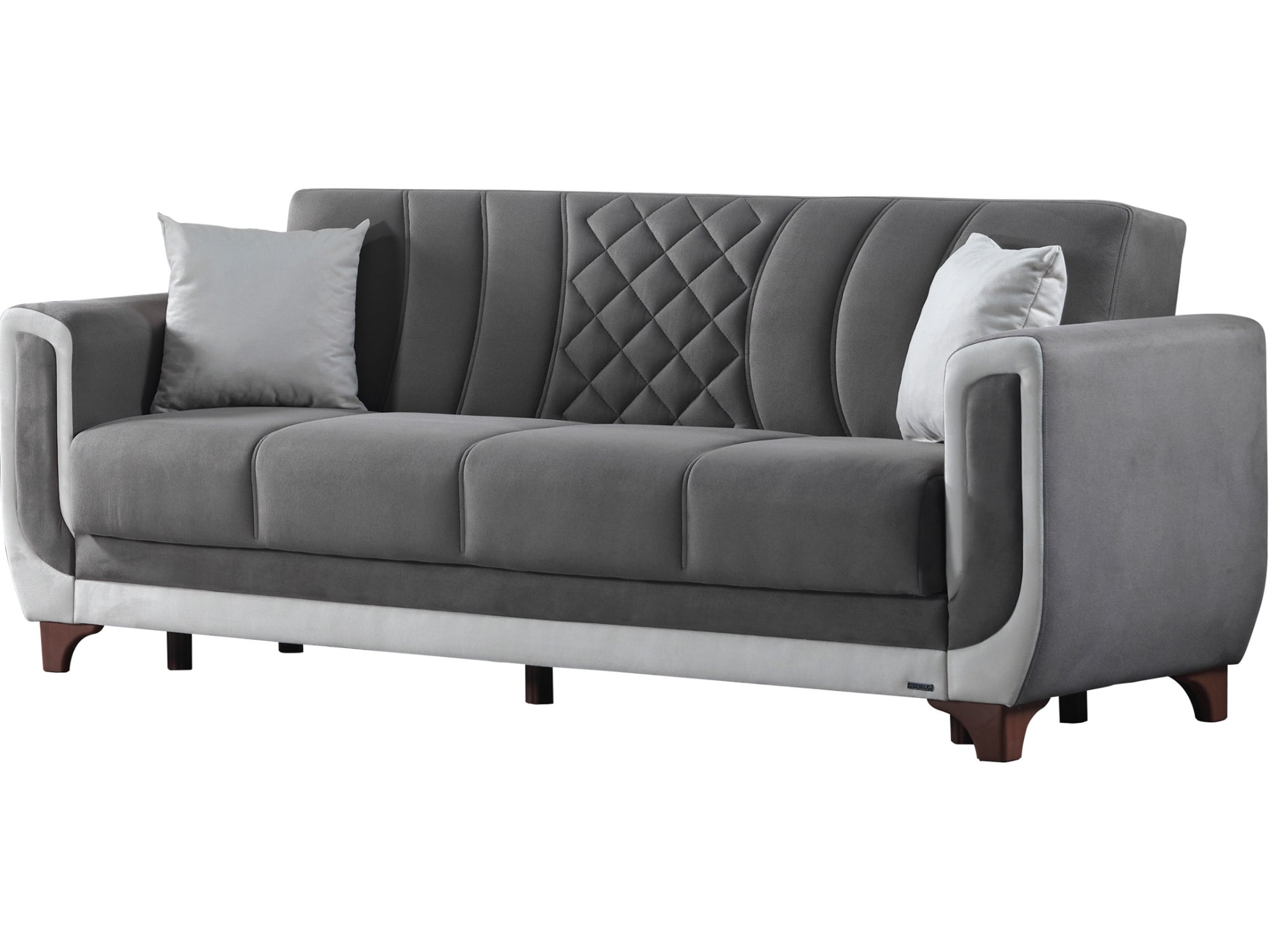 Berre 3-pieces (Sofa & Loveseat & Chair) Livingroom Set Grey