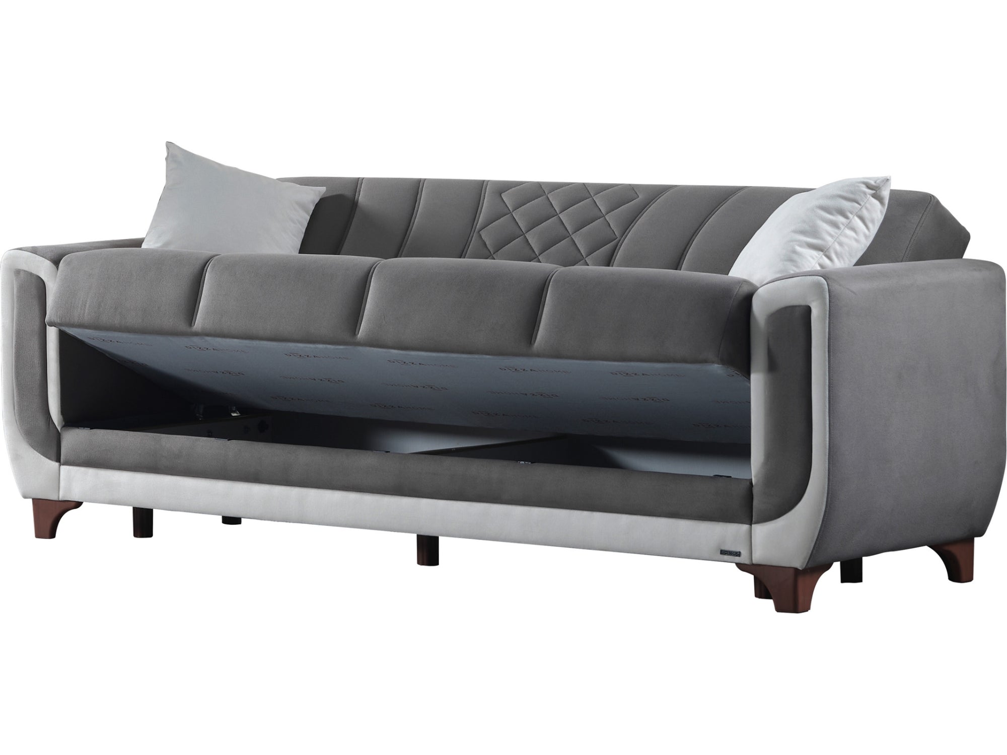 Berre 3-pieces (Sofa & Loveseat & Chair) Livingroom Set Grey