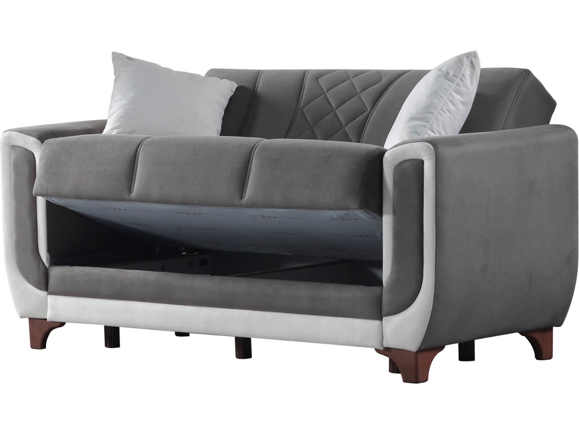 Berre 3-pieces (Sofa & Loveseat & Chair) Livingroom Set Grey