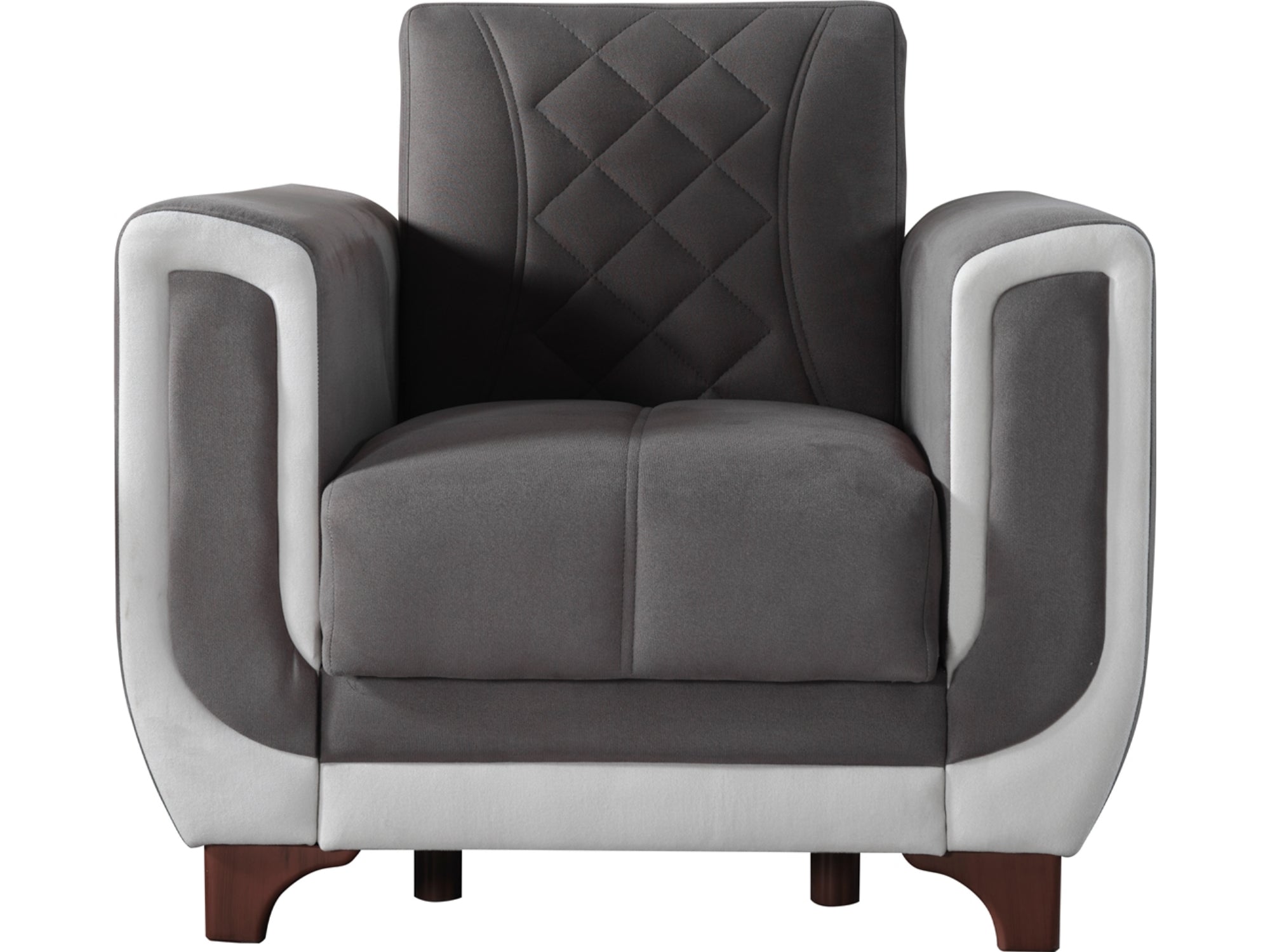 Berre 3-pieces (Sofa & Loveseat & Chair) Livingroom Set Grey
