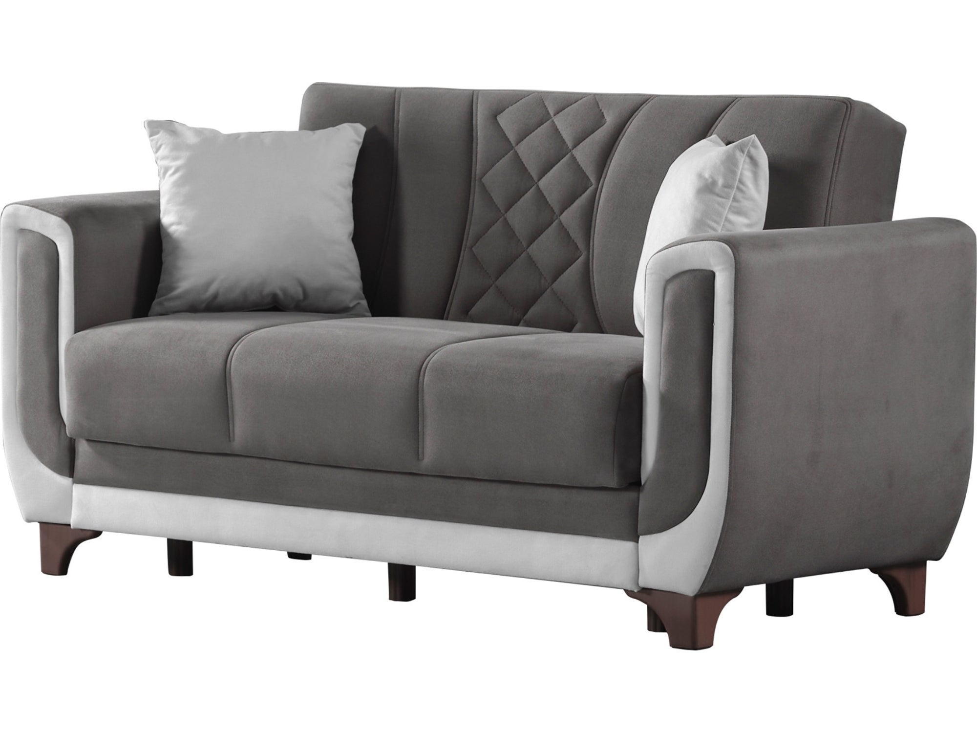 Berre 3-pieces (Sofa & Loveseat & Chair) Livingroom Set Grey