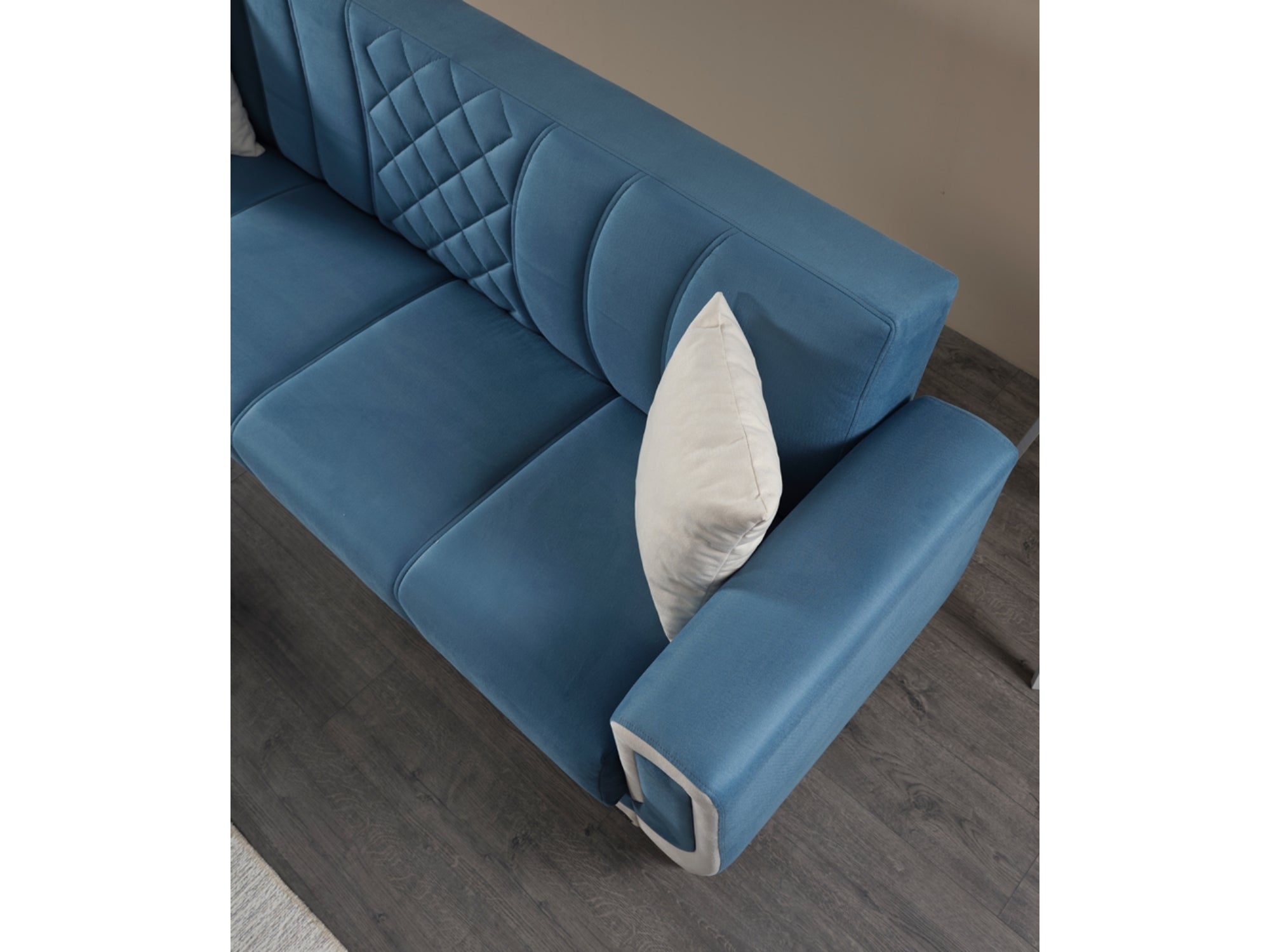 Berre 3-pieces (Sofa & Loveseat & Chair) Livingroom Set Blue