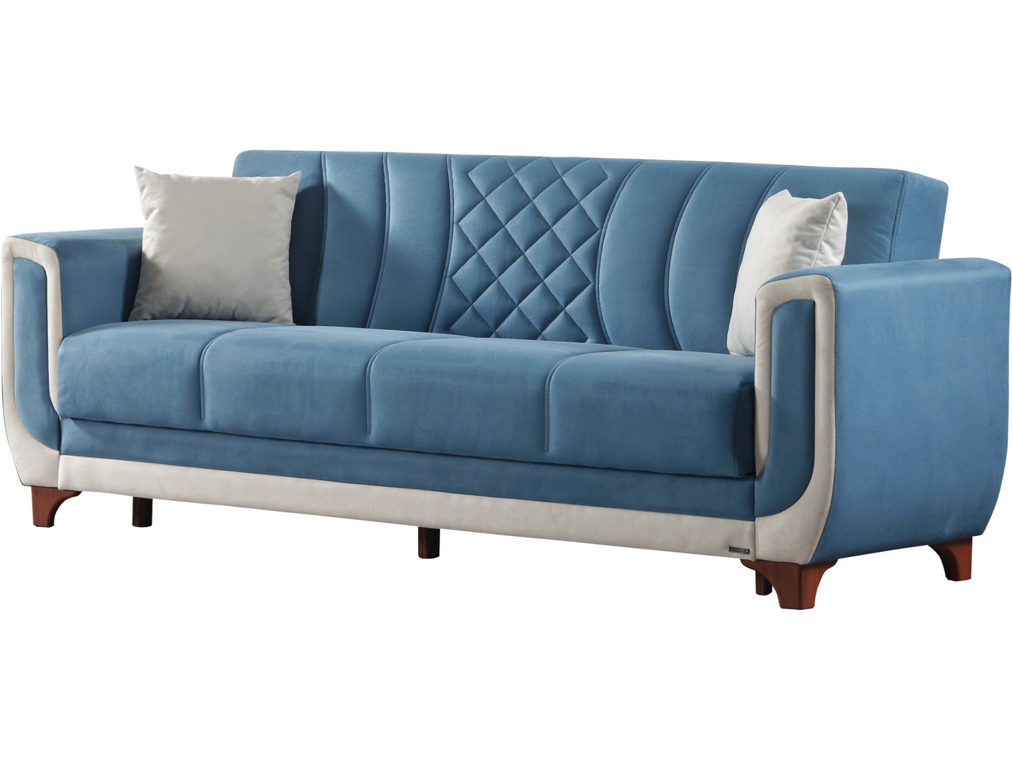 Berre 3-pieces (Sofa & Loveseat & Chair) Livingroom Set Blue