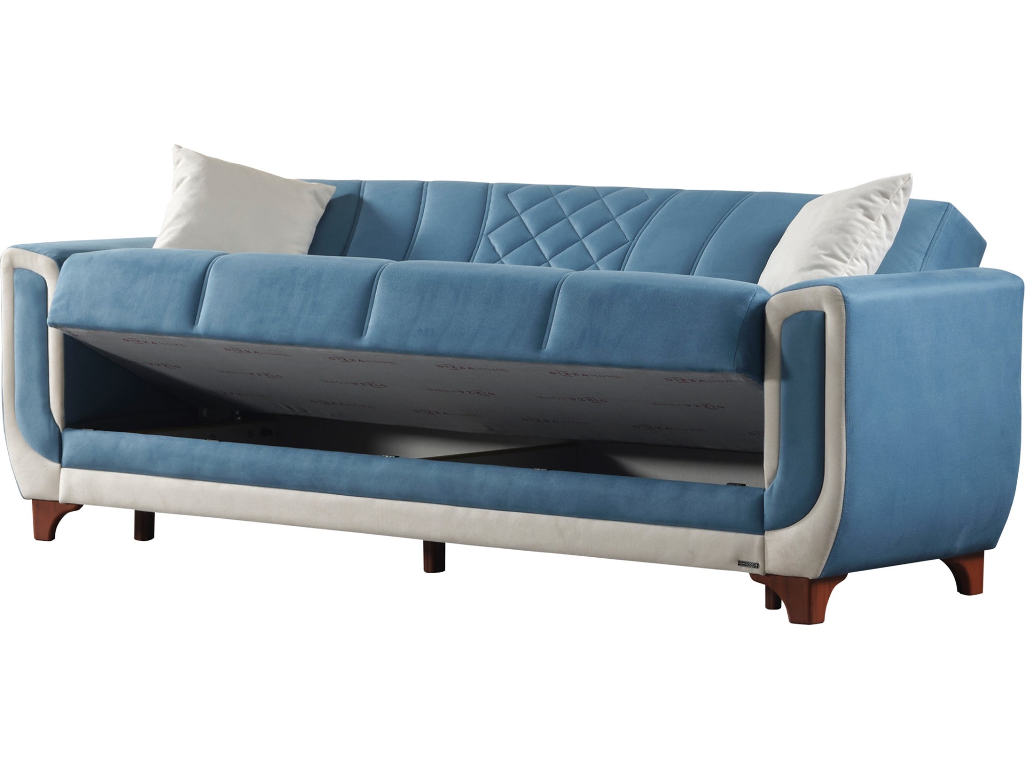 Berre 3-pieces (Sofa & Loveseat & Chair) Livingroom Set Blue