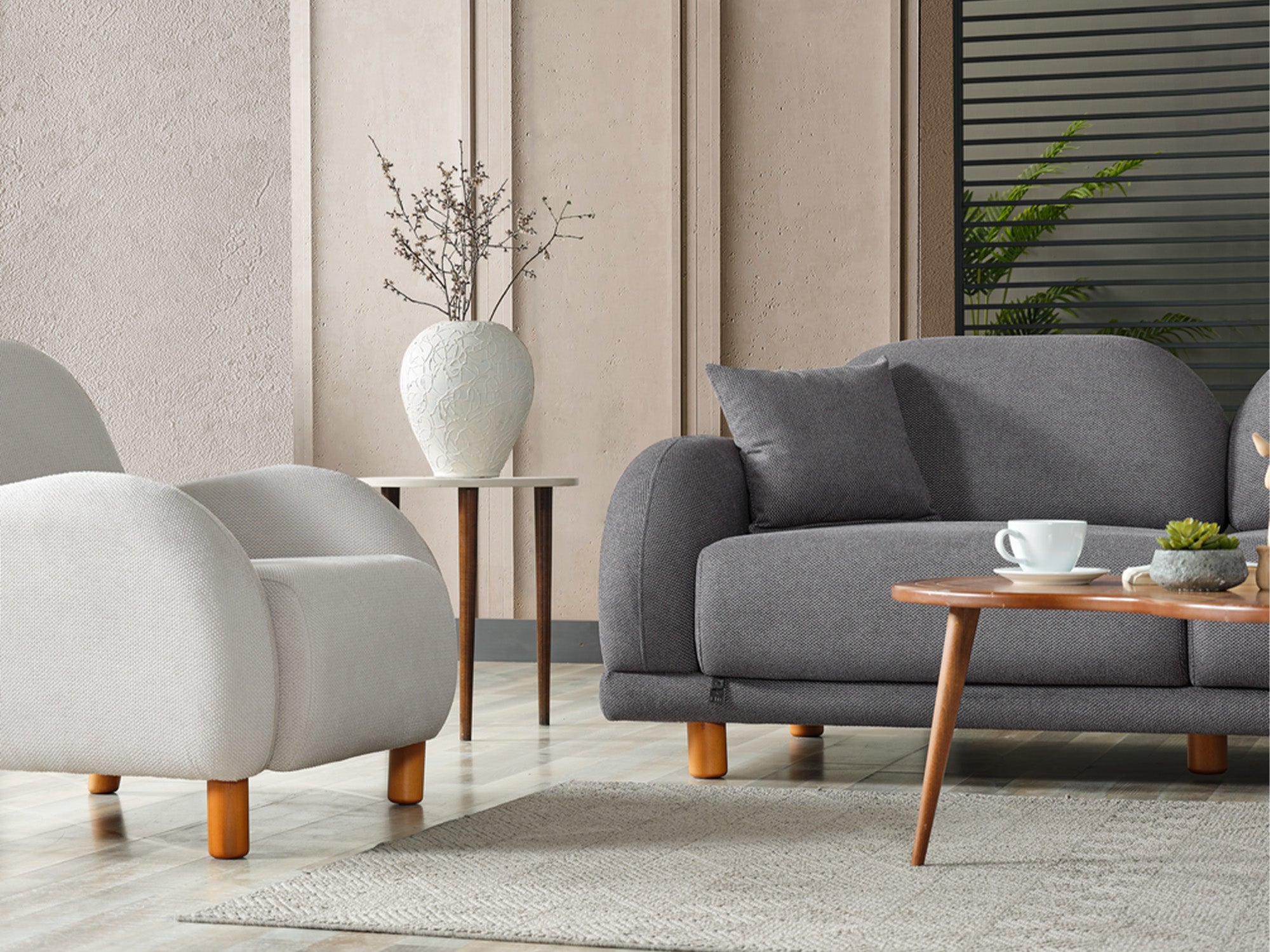 Bahama 3-pieces (Sofa & Loveseat & Relax Chair) Livingroom