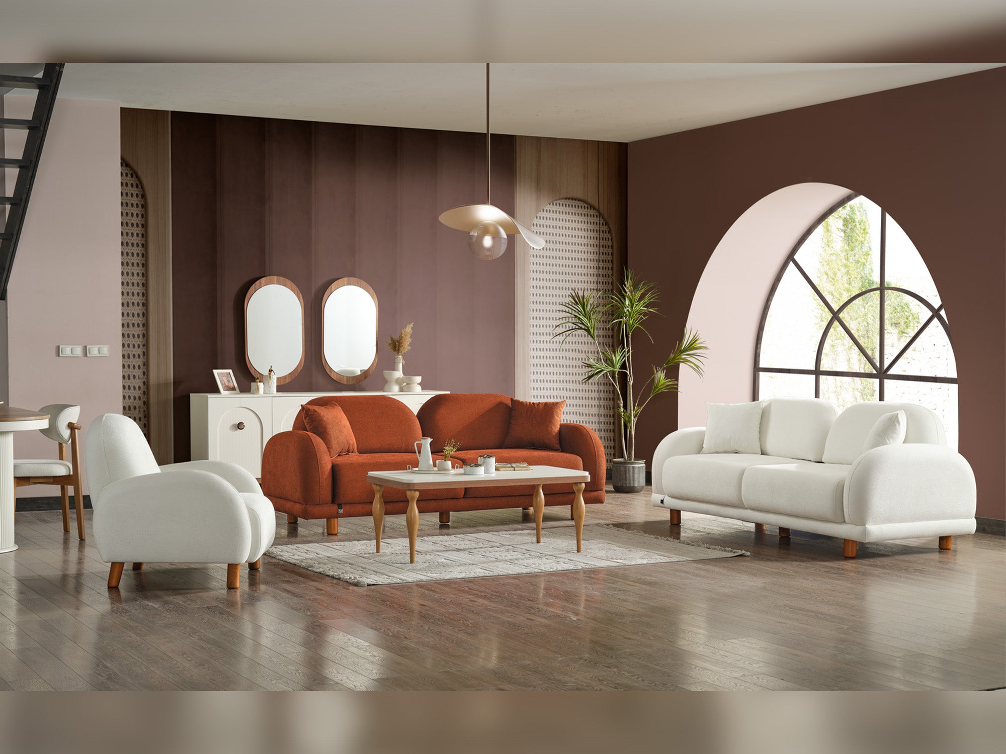 Bahama Convertible Loveseat