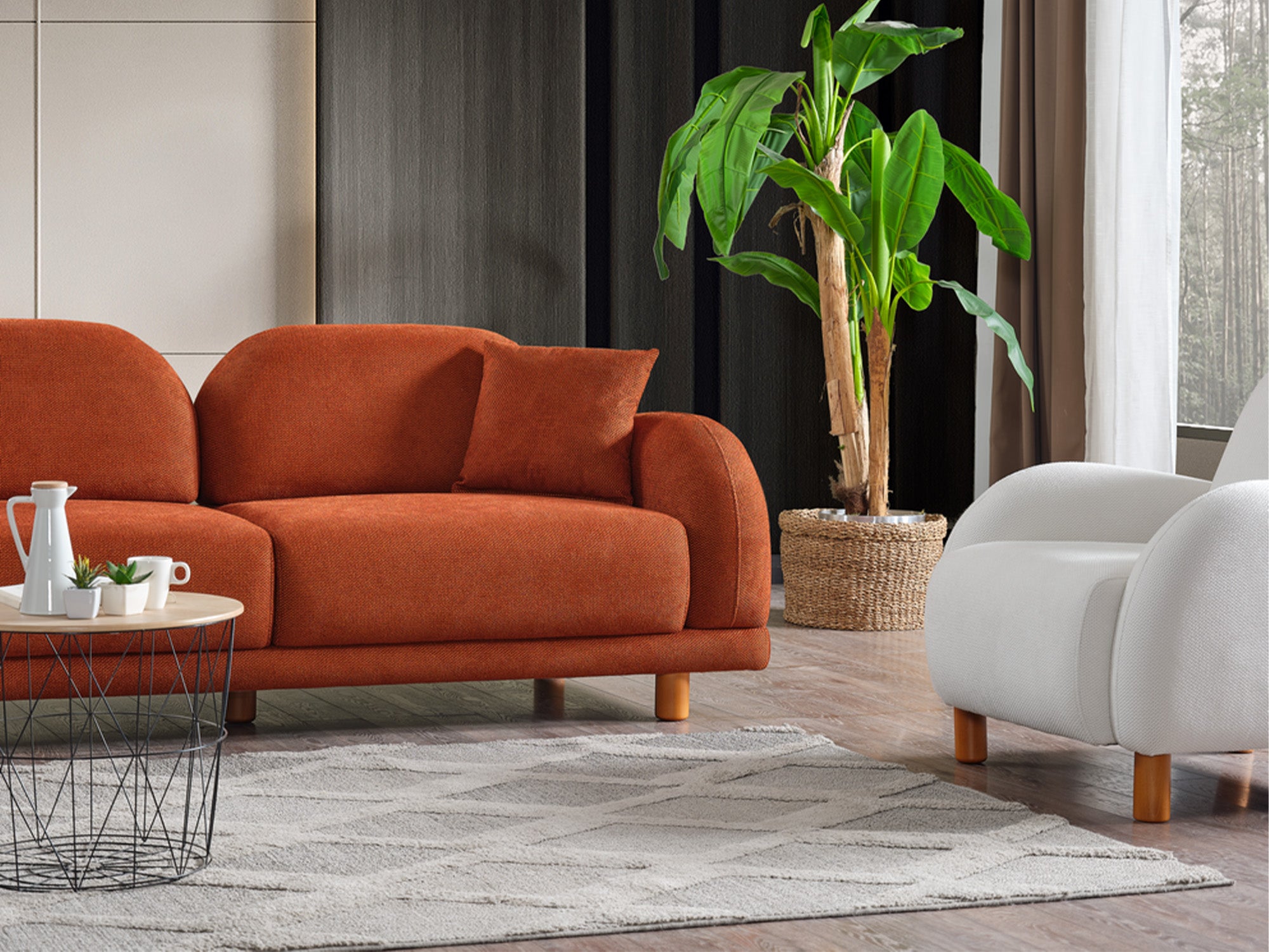 Bahama Convertible Loveseat