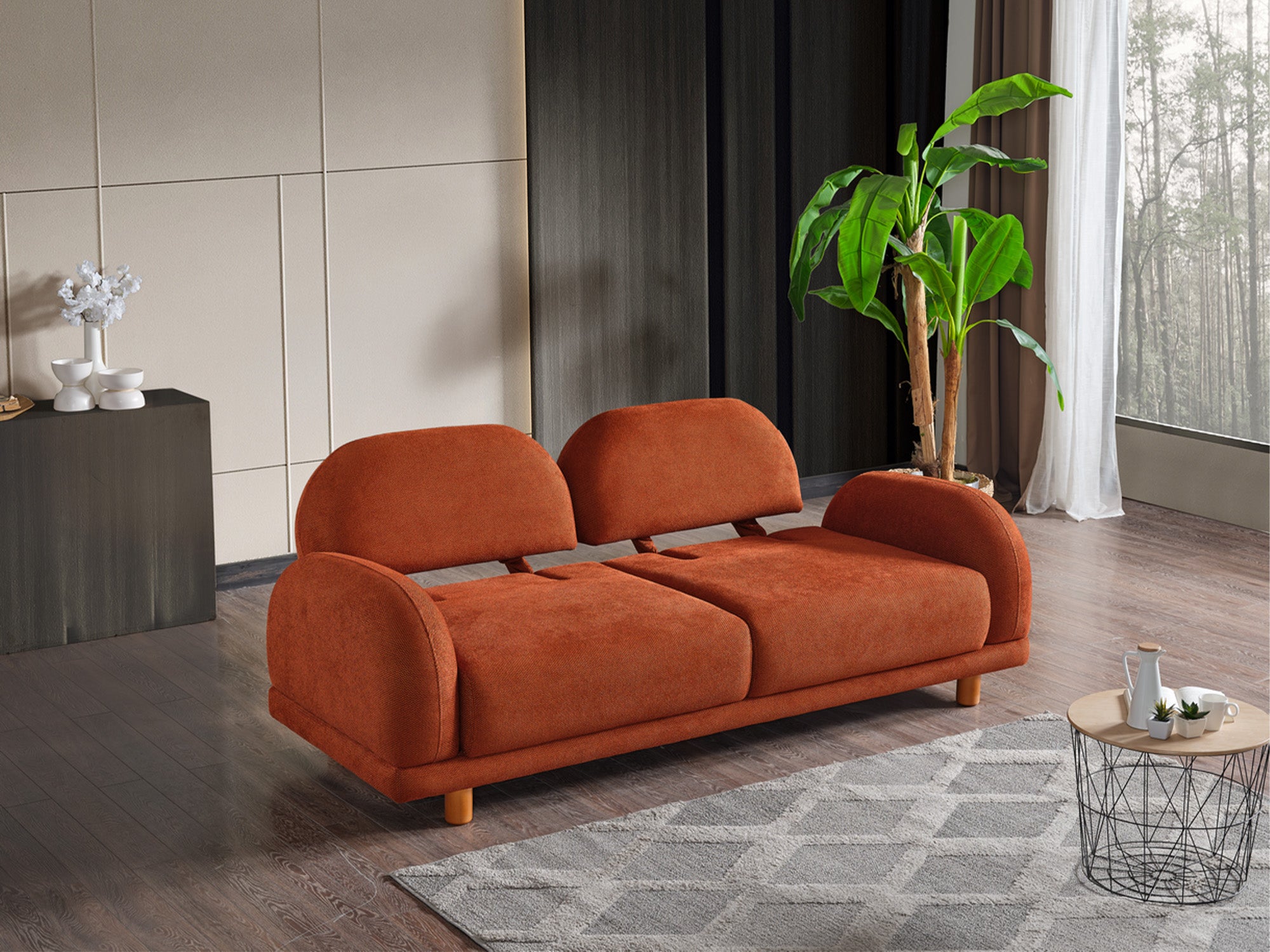 Bahama Convertible Loveseat