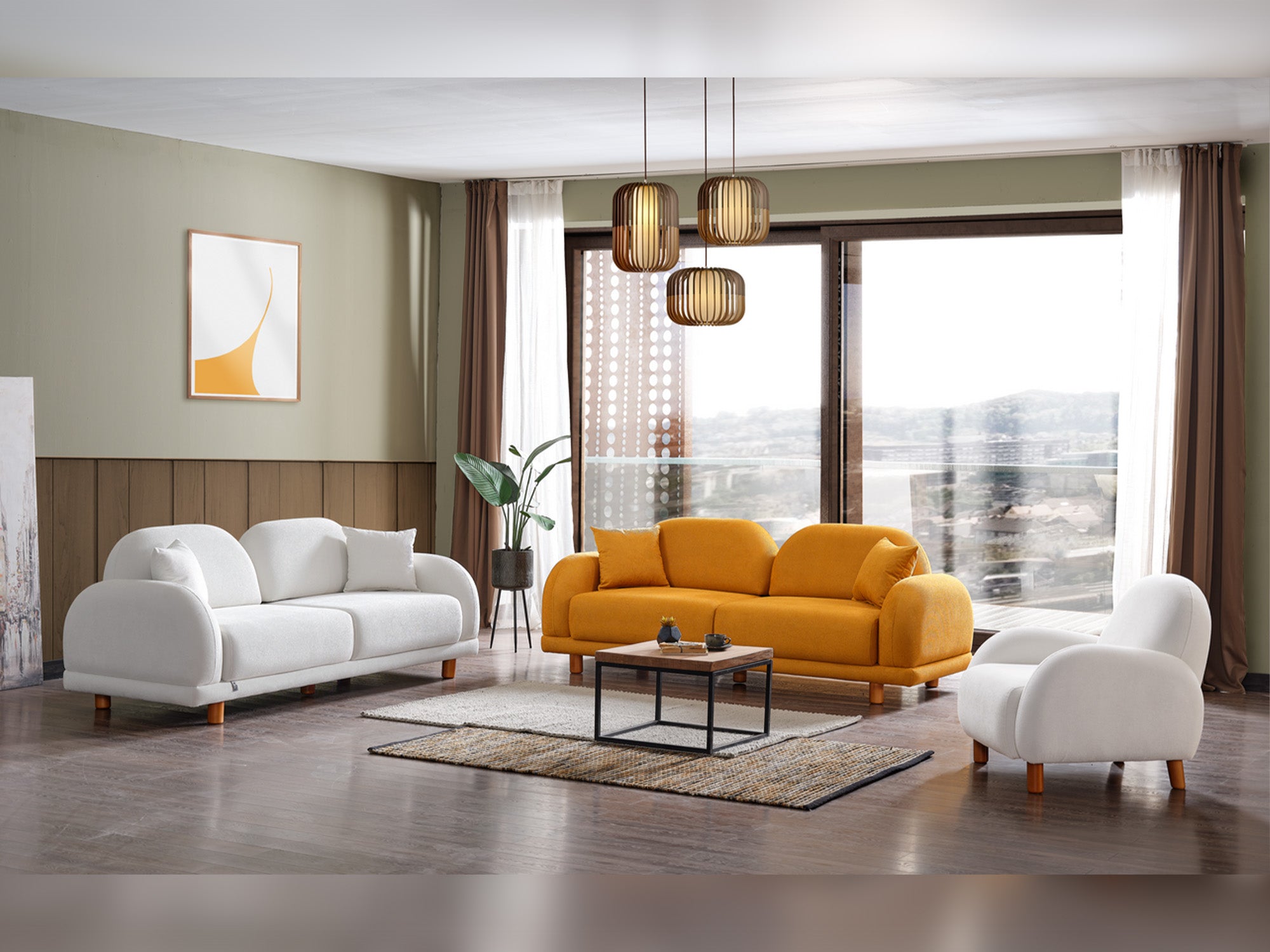 Bahama Convertible Loveseat