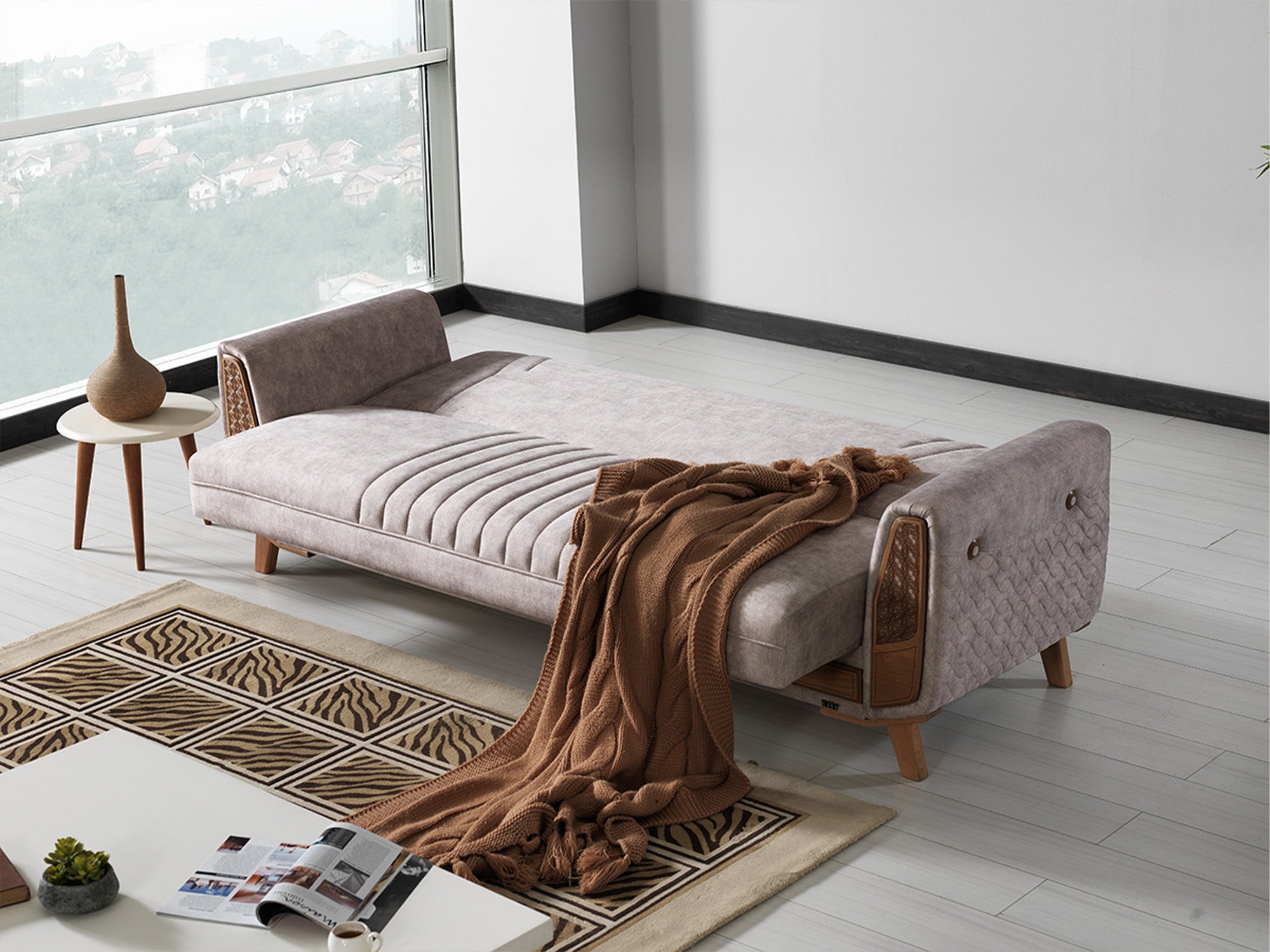 Barbaros Convertible Sofa