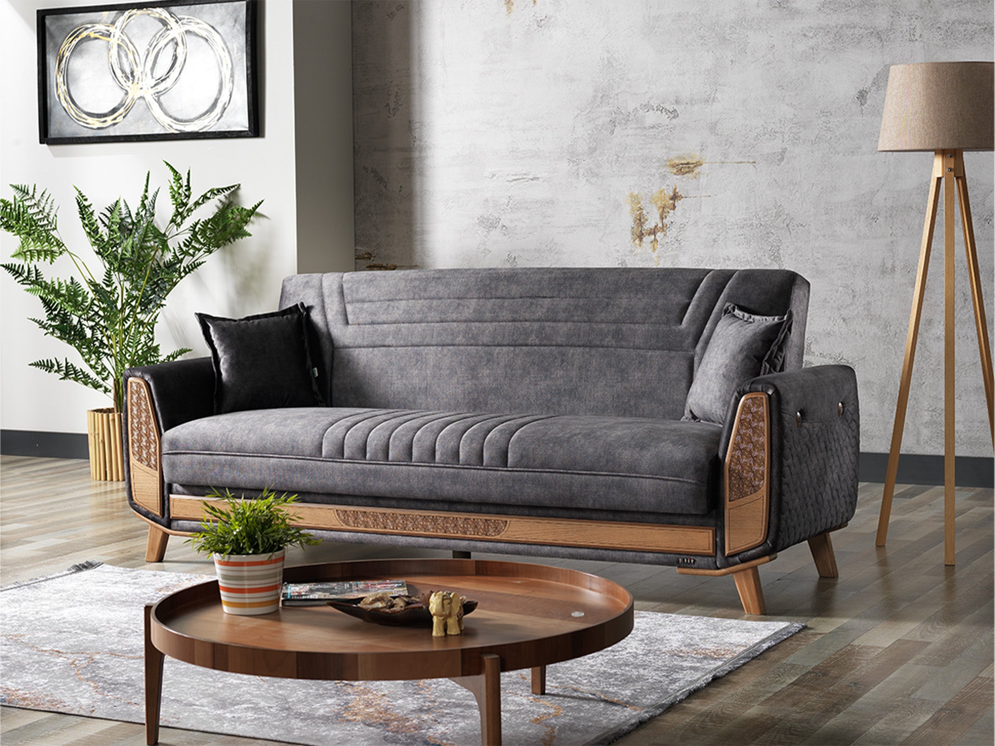 Barbaros Convertible Sofa
