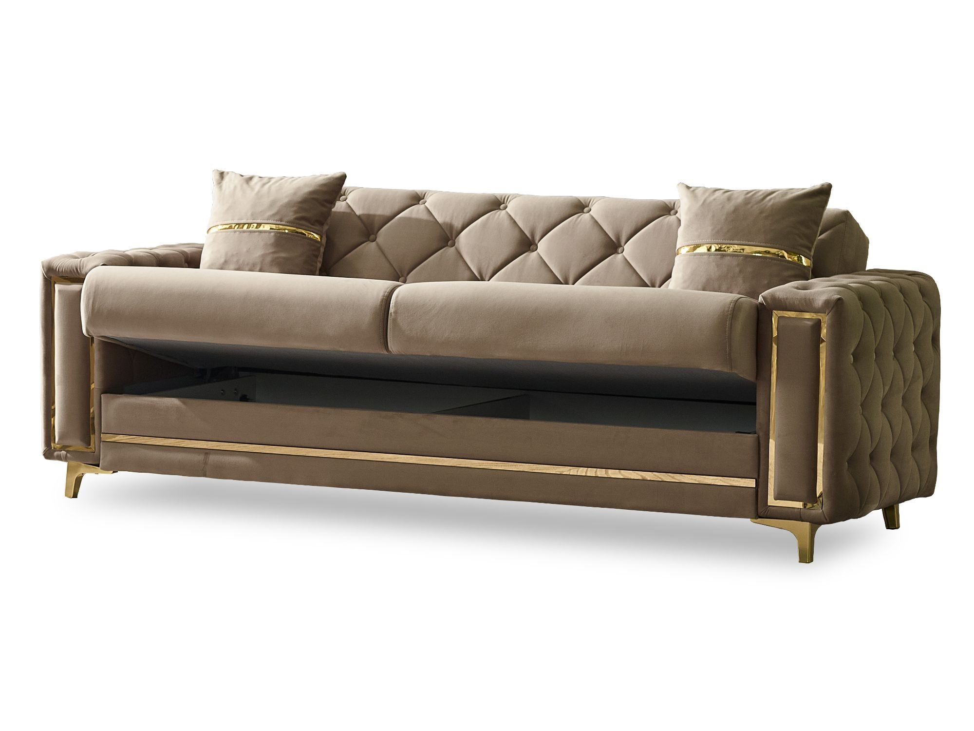 Bolivya 3-pieces (Sofa & Loveseat & Chair) Livingroom Set Beige