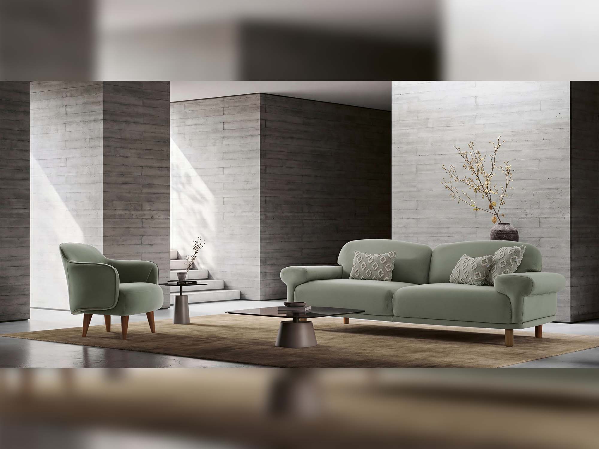 Bolly Stationary Sofa