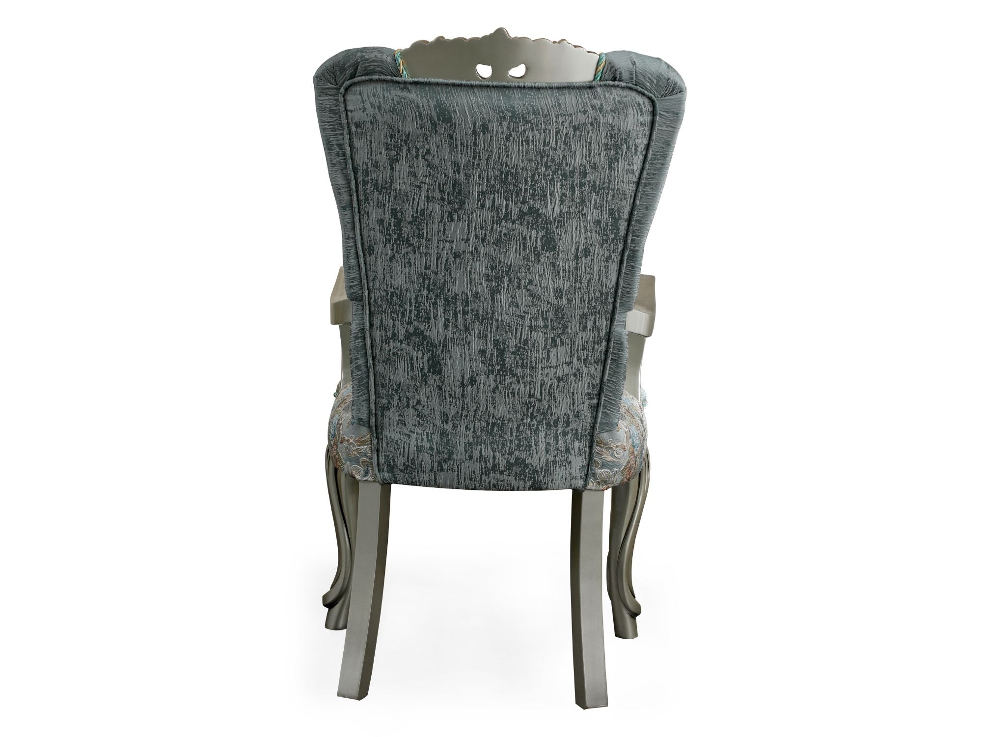 Buse Diningroom (Consol With Mirror & Dining Table & 2 Arm Chair & 4 Chair) Light Green