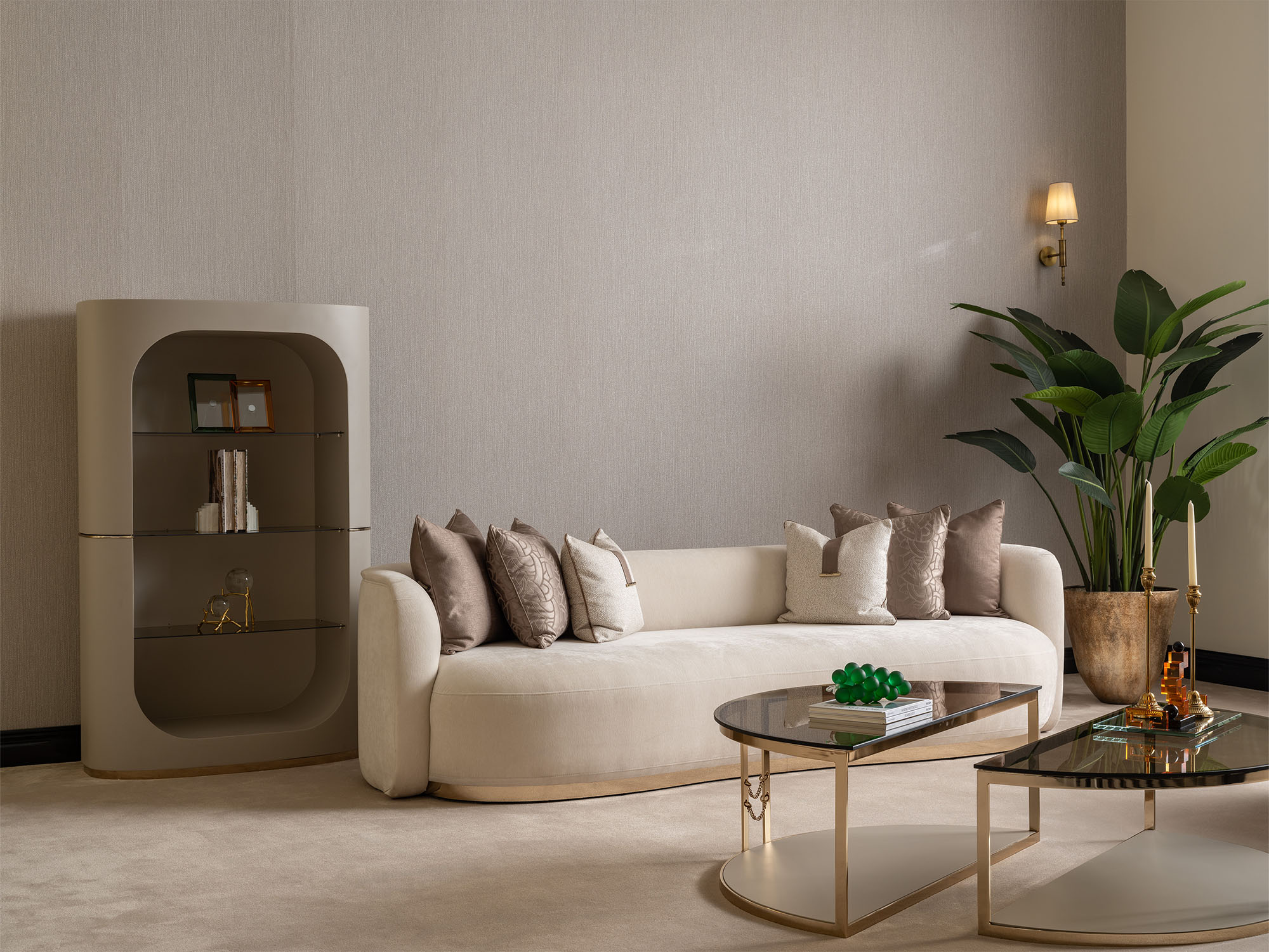 Calista Stationary Four Seat Sofa