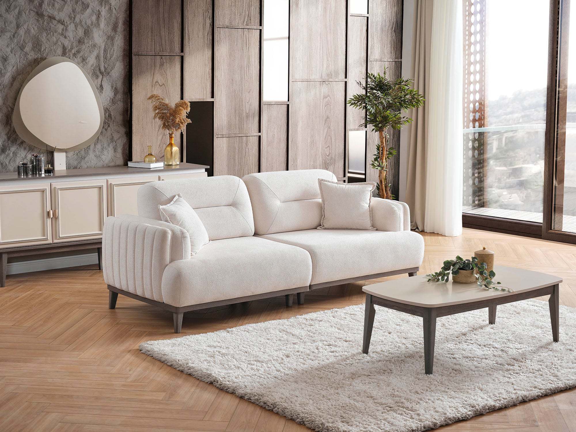 Carmen Convertible Loveseat