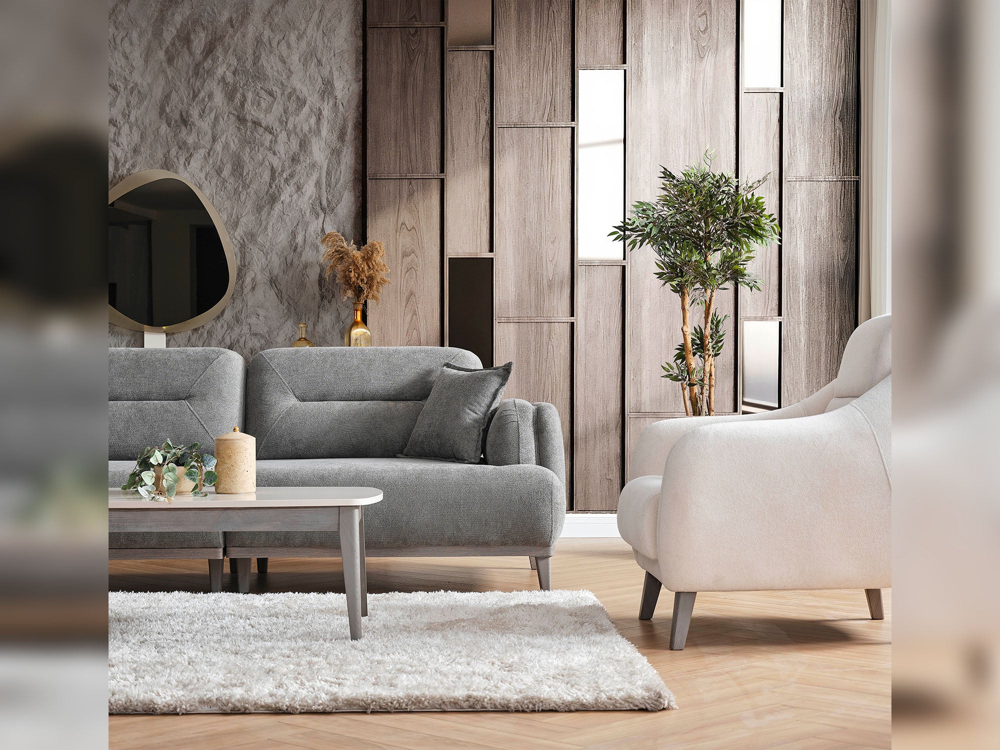 Carmen 3-pieces (Sofa & Loveseat & Chair) Livingroom