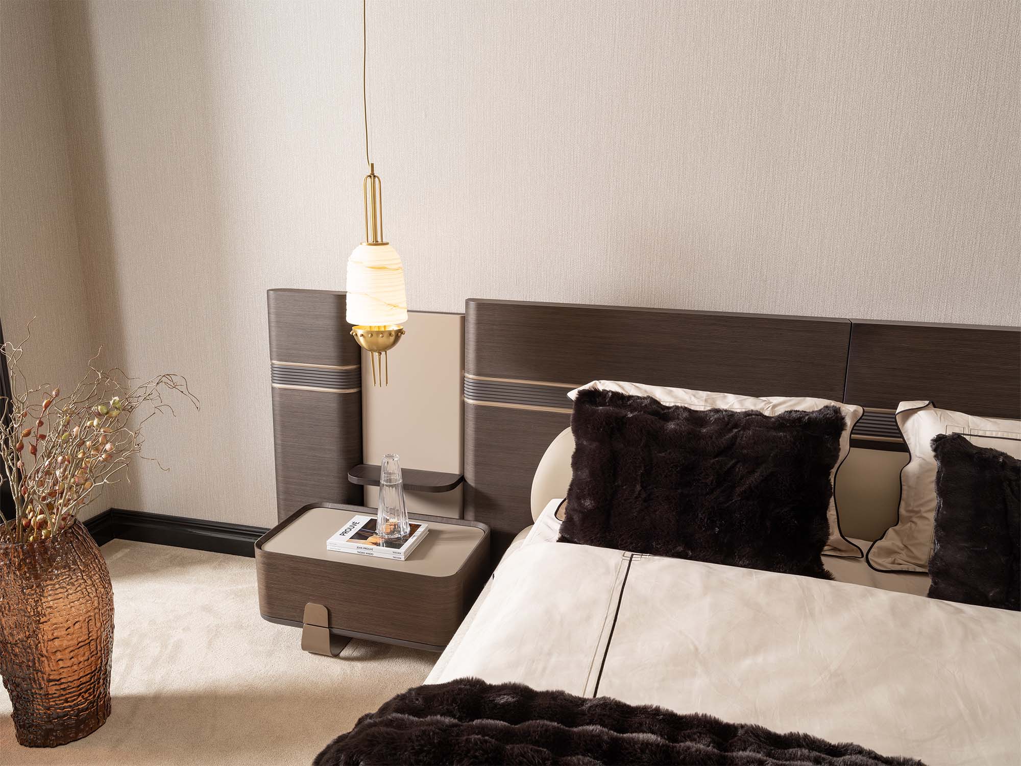 Corte Bed Frame With Headboard