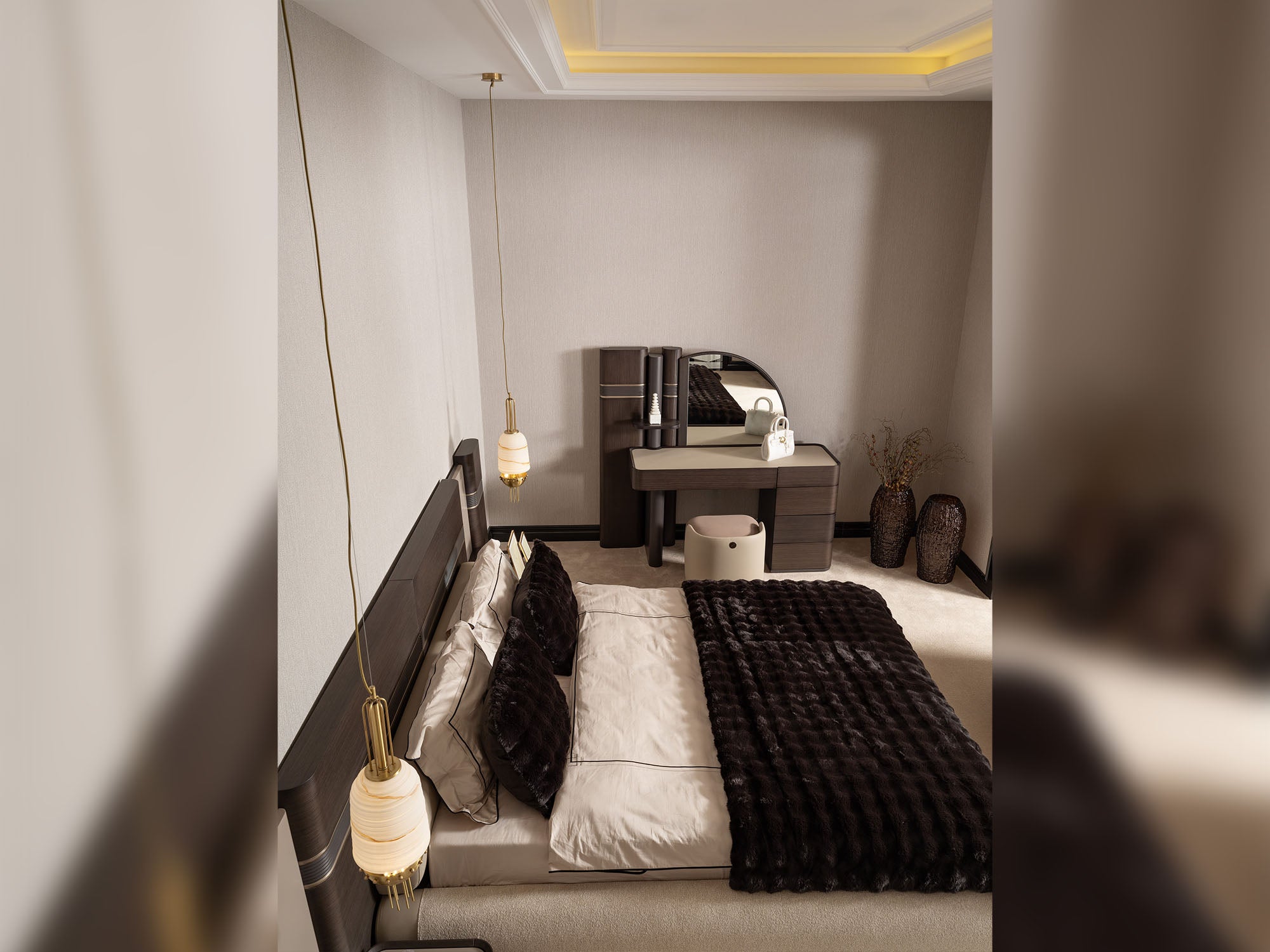 Corte Bed Frame With Headboard