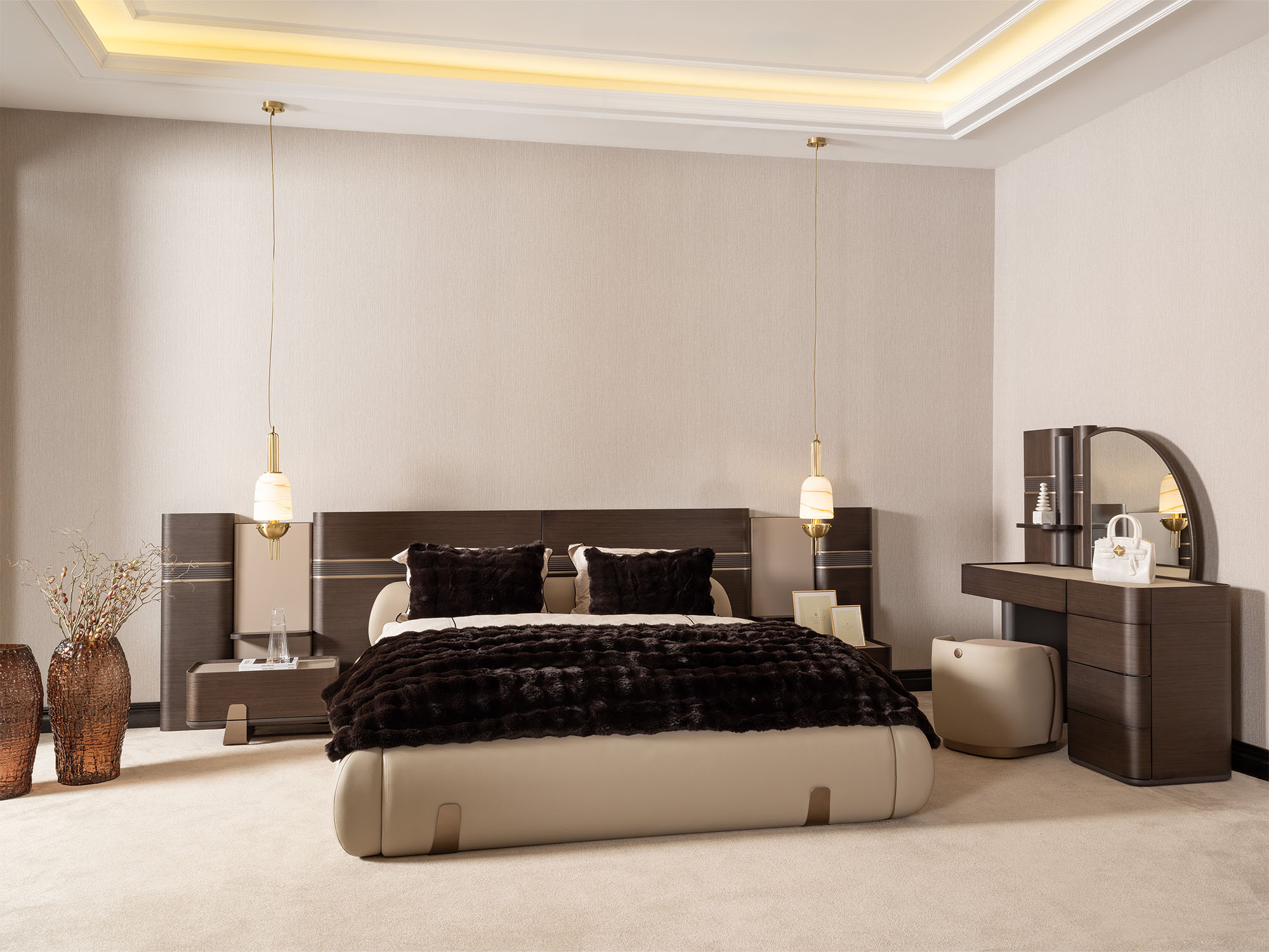 Corte Bed Frame With Headboard