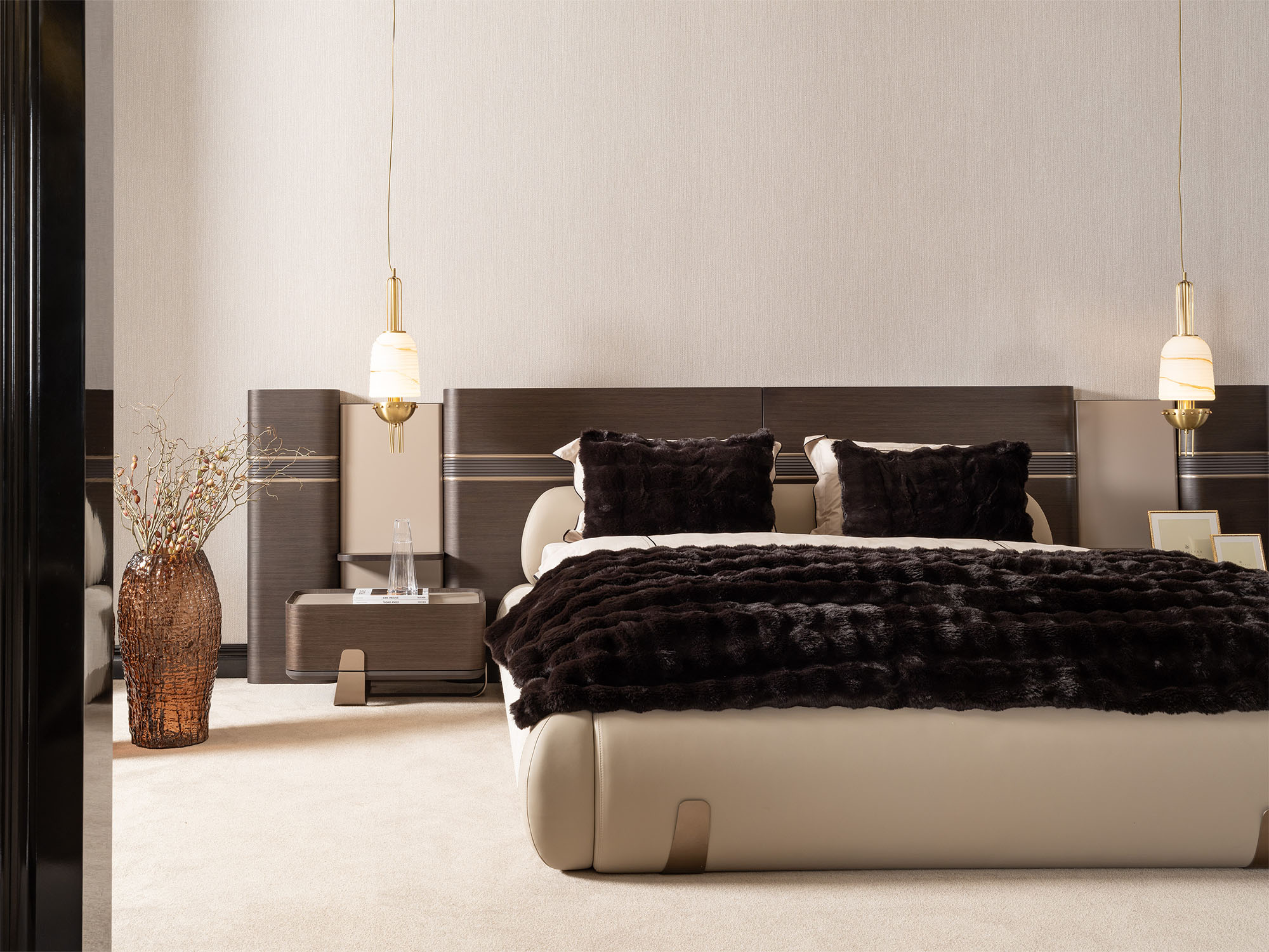 Corte Bed Frame With Headboard