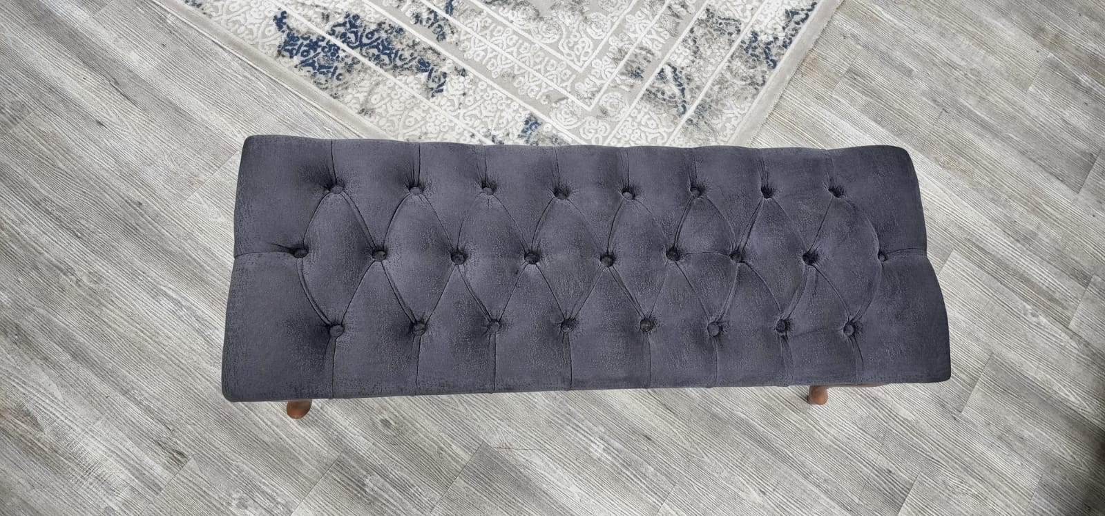 Bench With Wood Legs