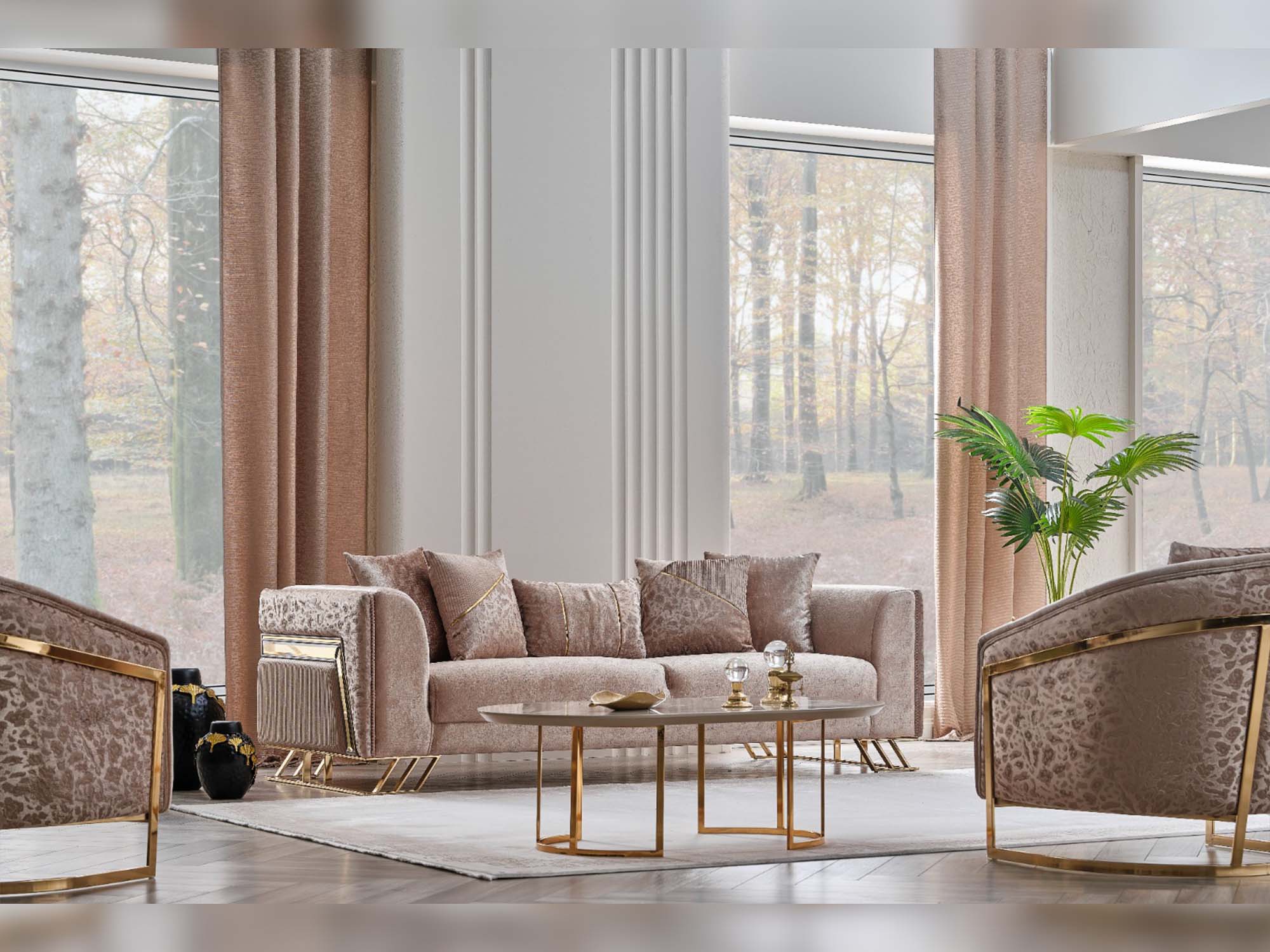 Elegance San Stationary Sofa