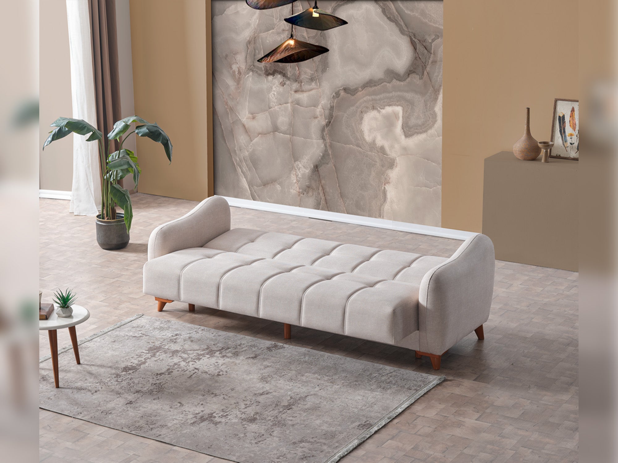 Fabia Convertible Sofa