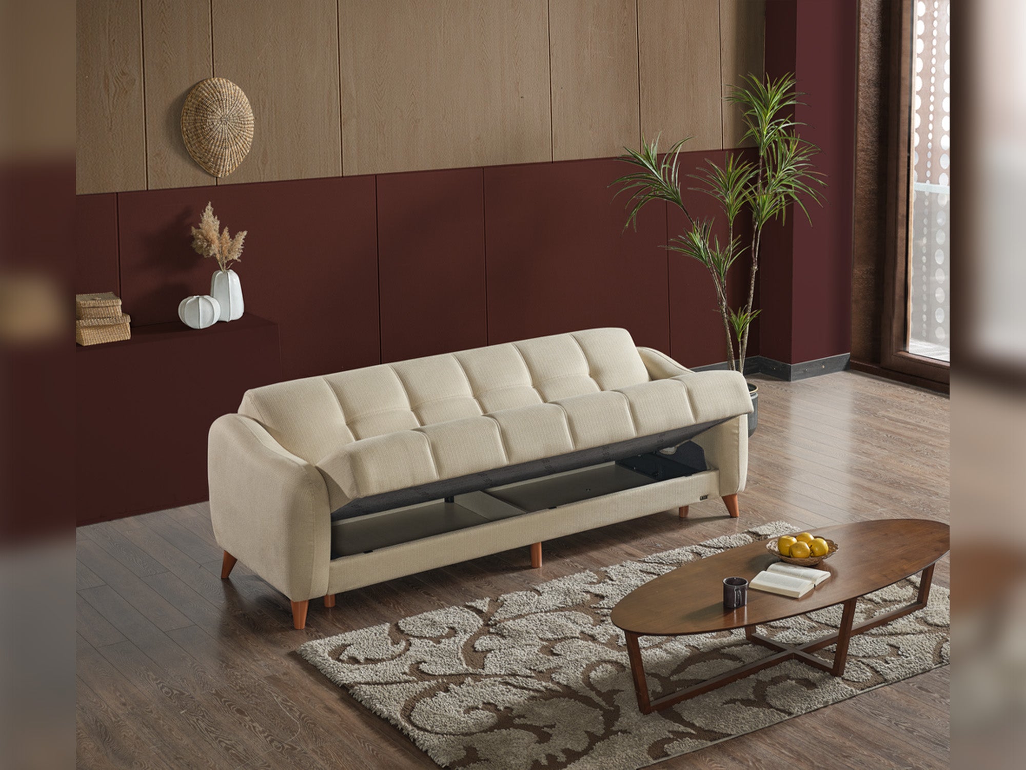 Fabia Convertible Sofa