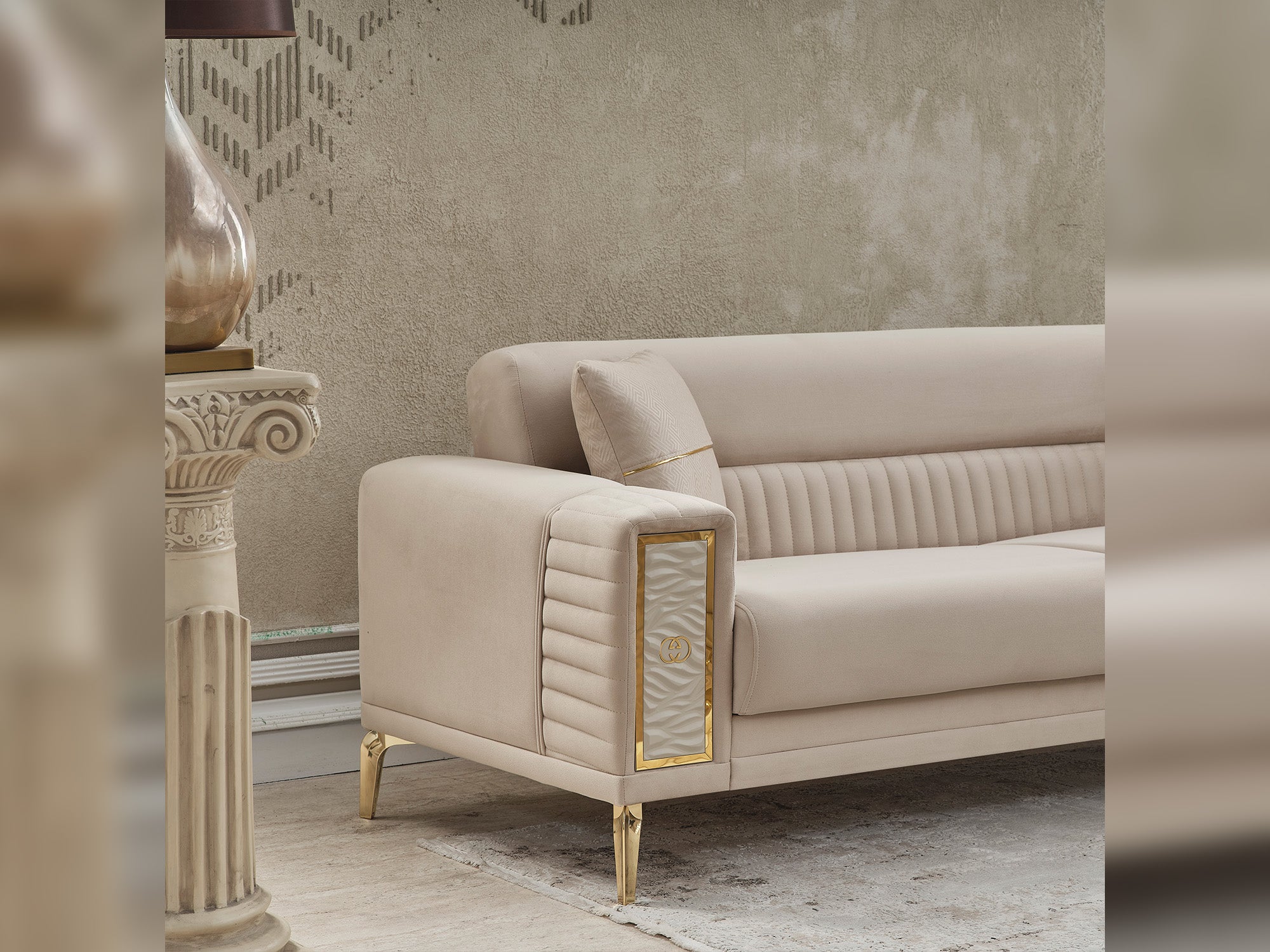 Galina 3-pieces (Sofa & Loveseat & Chair) Livingroom