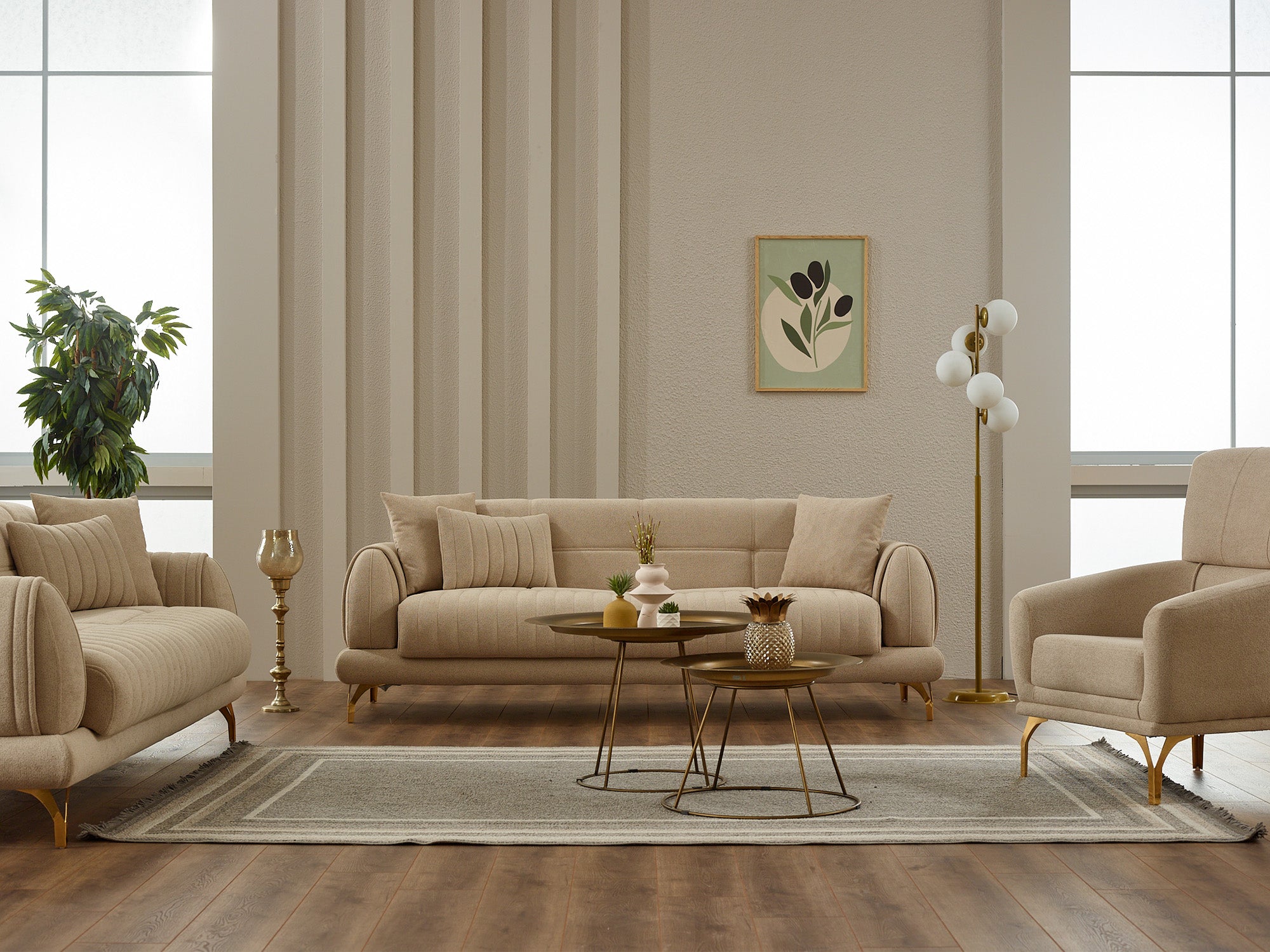Gamba Convertible Sofa