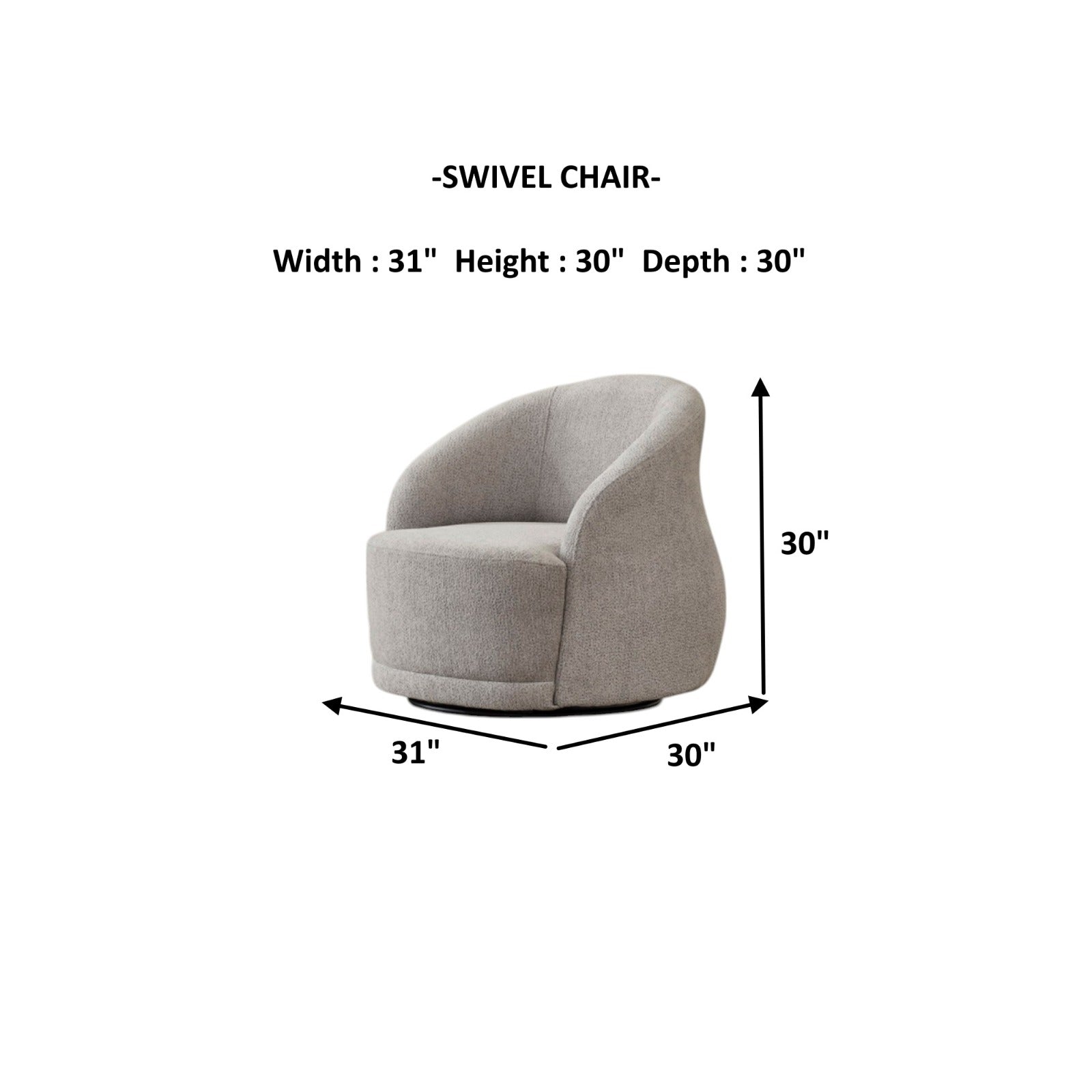 Gloria 4-pieces (2 Sofa & 2 Chair) Livingroom Set Cream