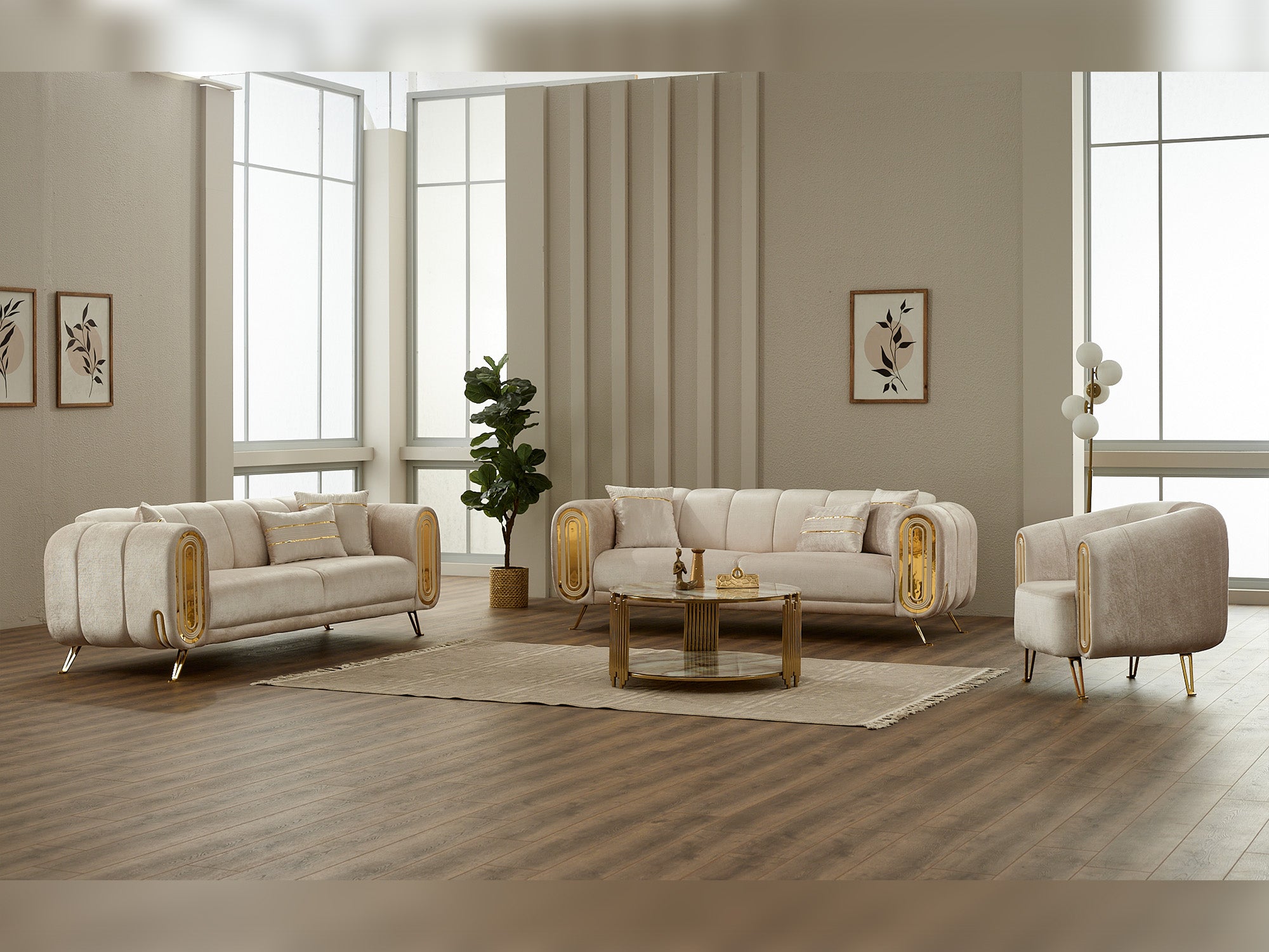Gucci Stationary Loveseat