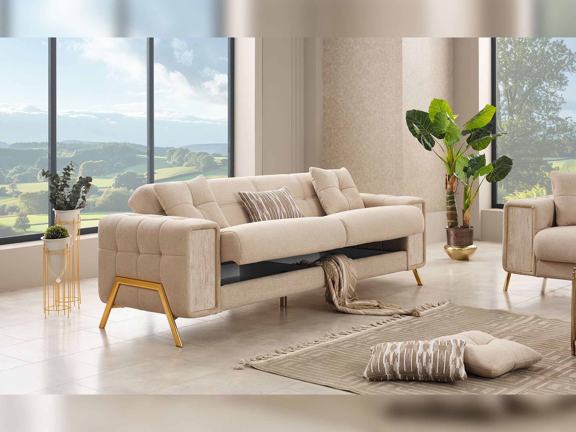 Guido Convertible Sofa