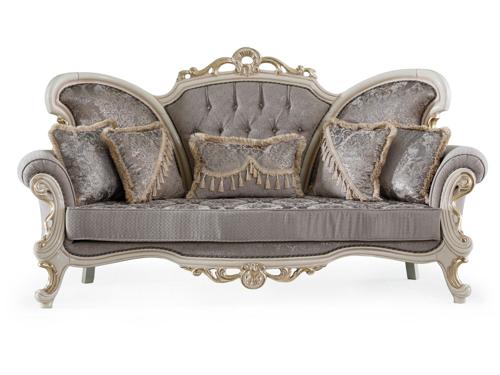 Kelebek 4-pieces (2 Sofa & 2 Chair) Livingroom Set Vizon