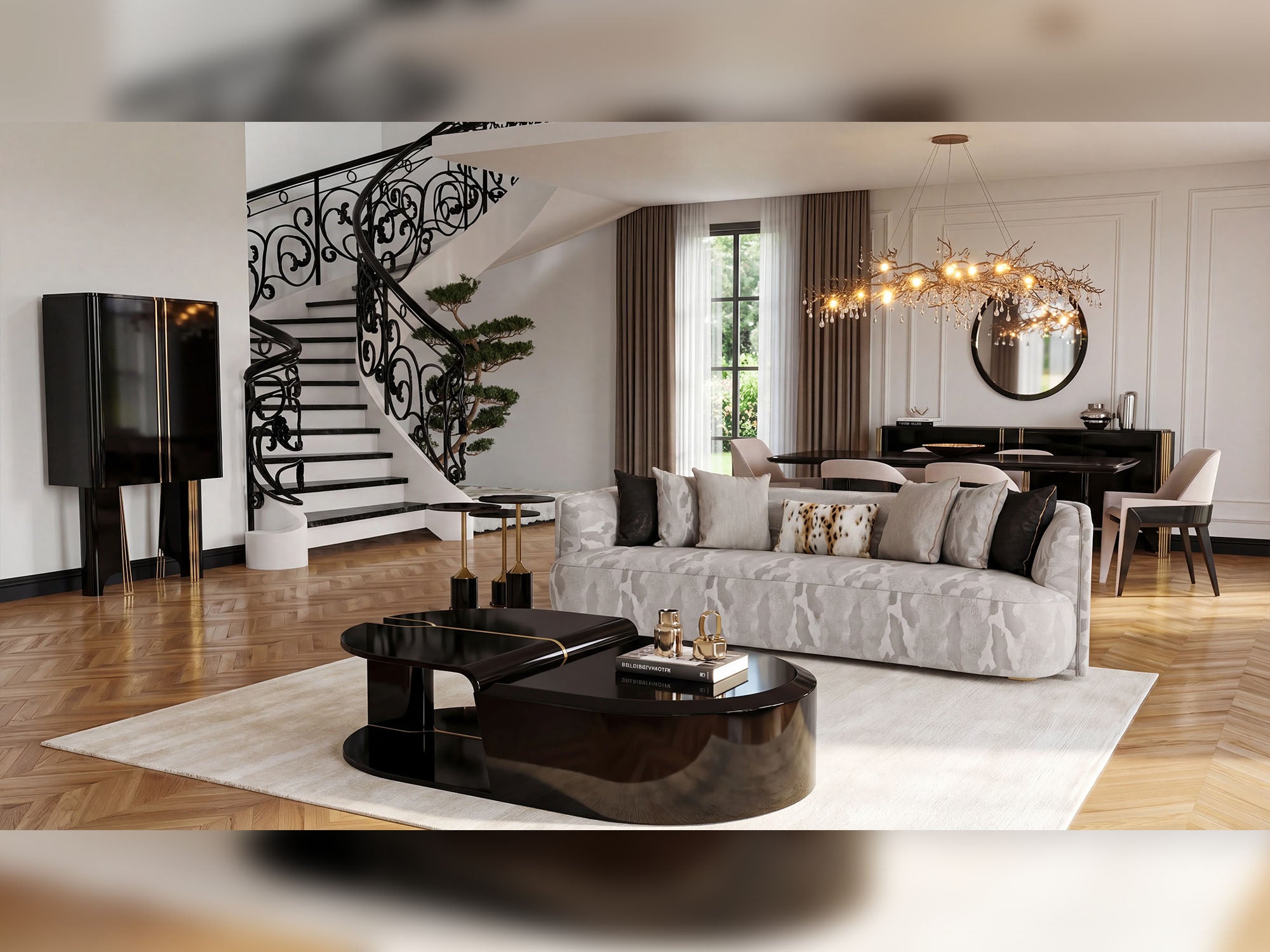 Hanedan Stationary Four Seat Sofa